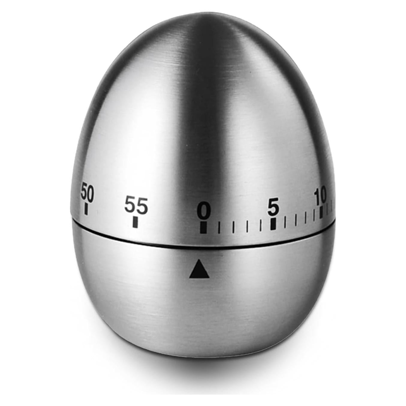 Temporizador Mecánico de Cocina INTRESTIN 60 Minutos Acero Inoxidable