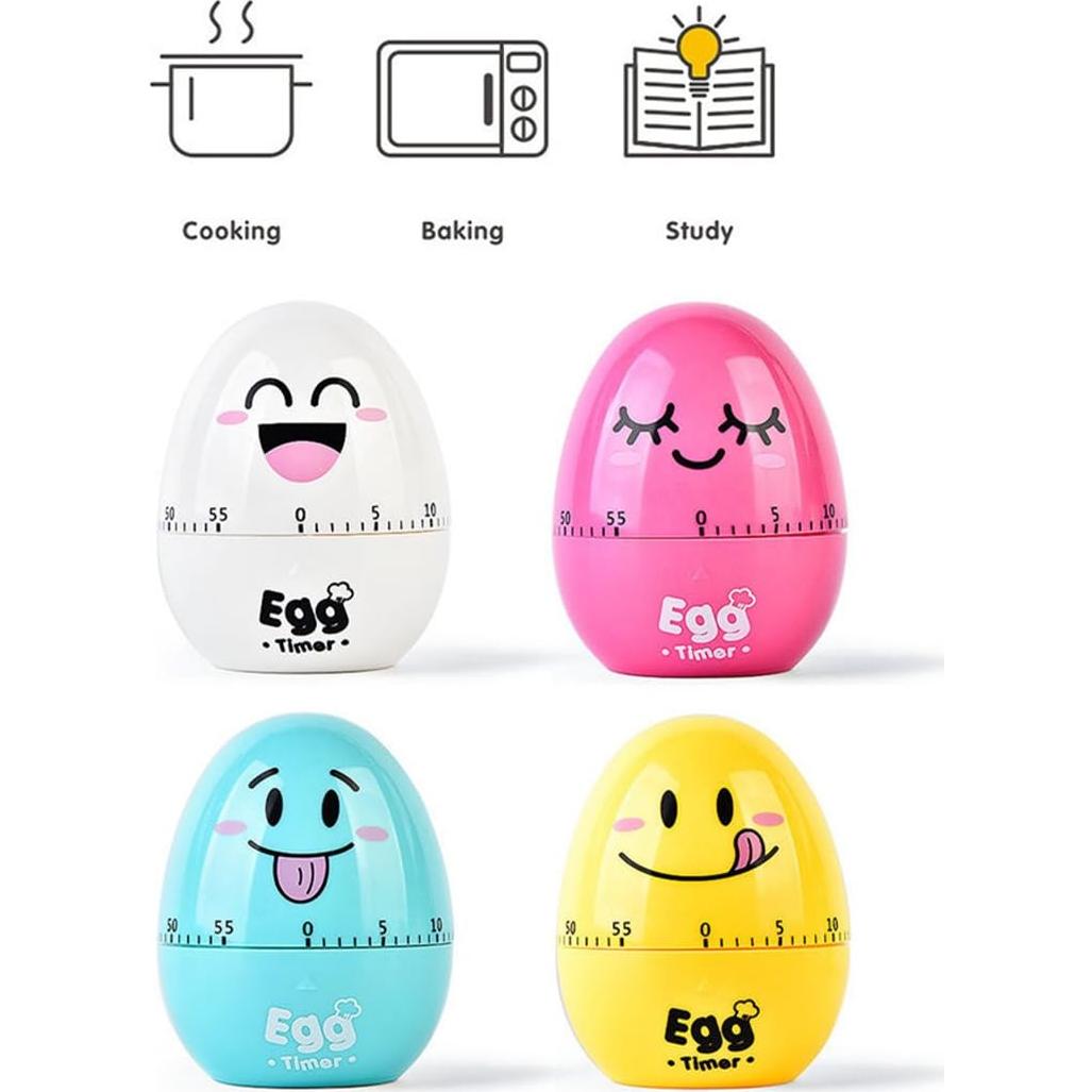 Temporizador Mecánico de Huevo Bonito Disfruta del Mejor Tiempo