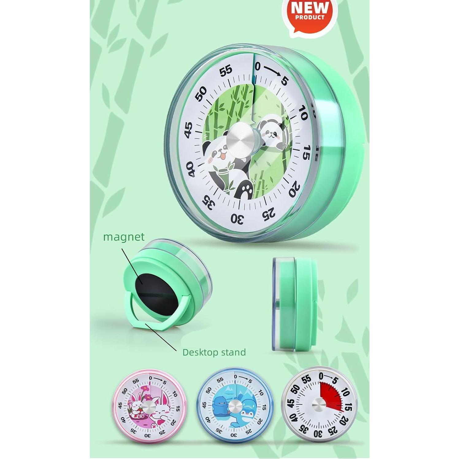 Temporizador de Cocina Mecánico WEUPTOK Pingüino 60 Minutos