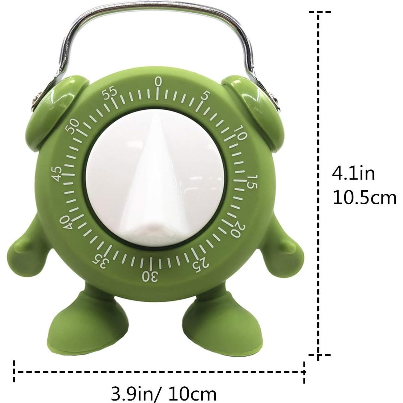 Temporizador de Cocina Mecánico Nita Verde 60 Minutos Sin Batería