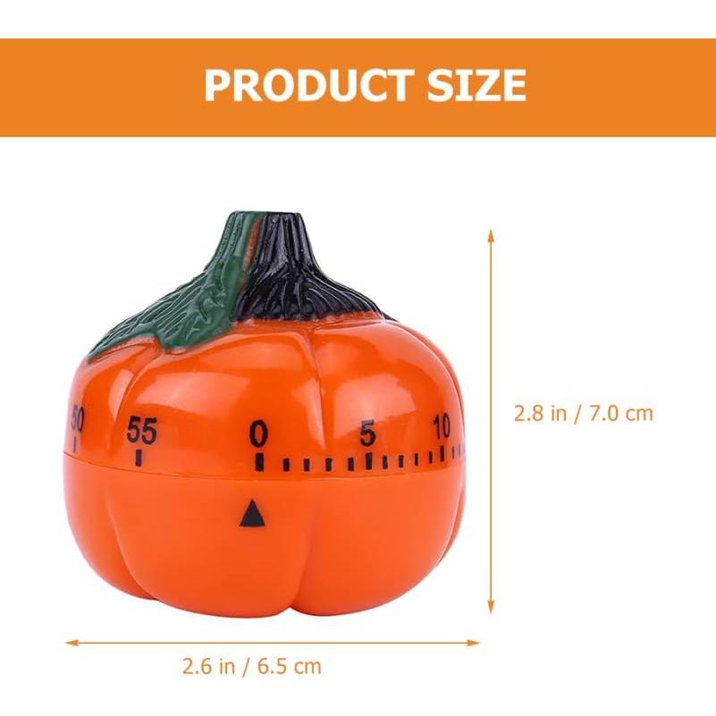 Temporizador de Calabaza Gadpiparty 60 Minutos Mecánico Decorativo