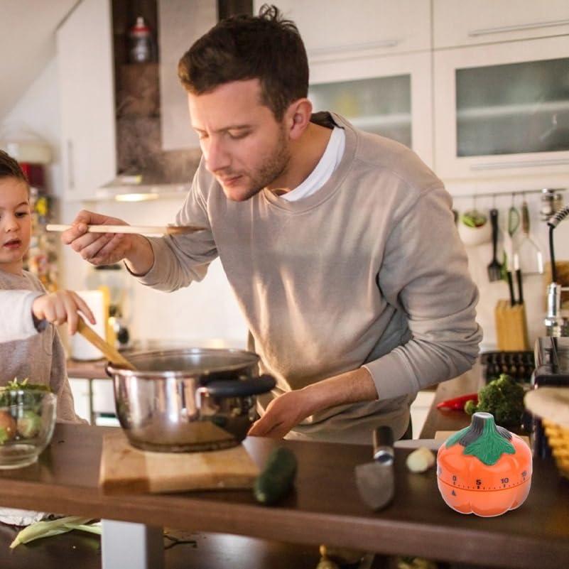 Temporizador de Calabaza Gadpiparty 60 Minutos Mecánico Decorativo