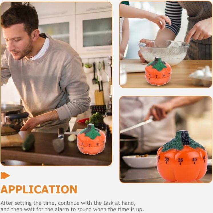 Temporizador de Calabaza Gadpiparty 60 Minutos Mecánico Decorativo