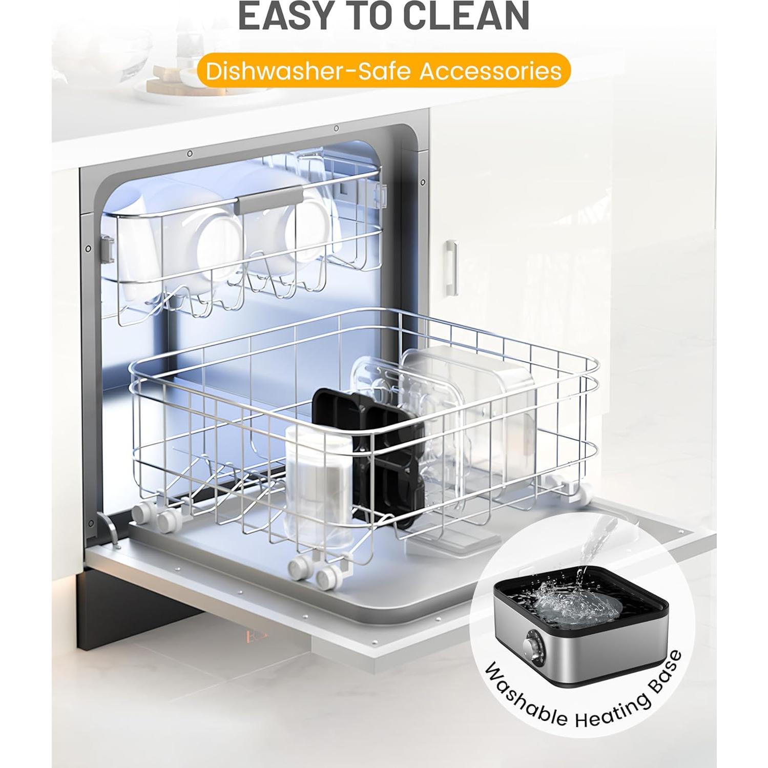 Cocedor de Huevos Eléctrico TIUIT 8 Huevos 500W Temporizador