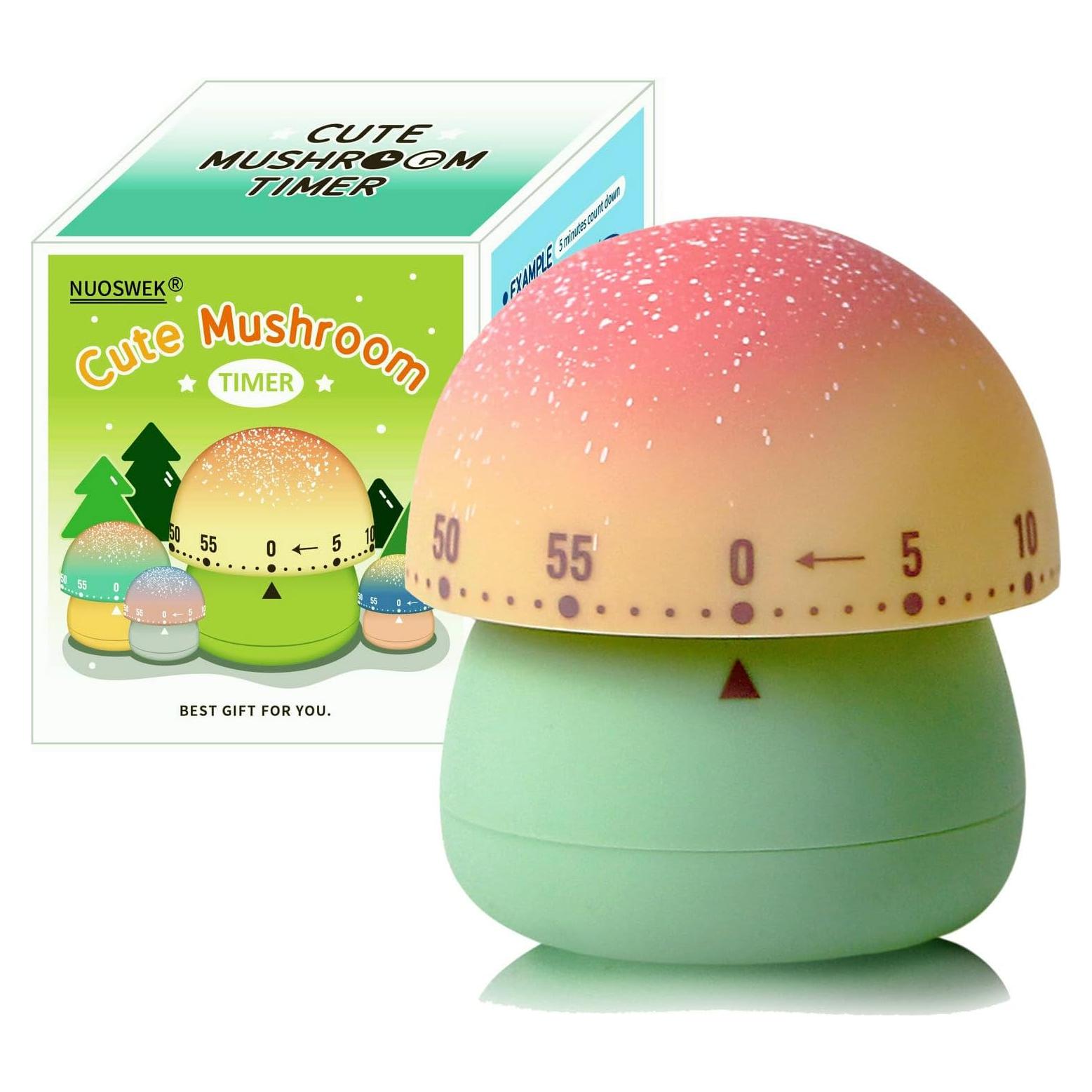 Temporizador Mecánico NUOSWEK Hongo Verde 60 Minutos