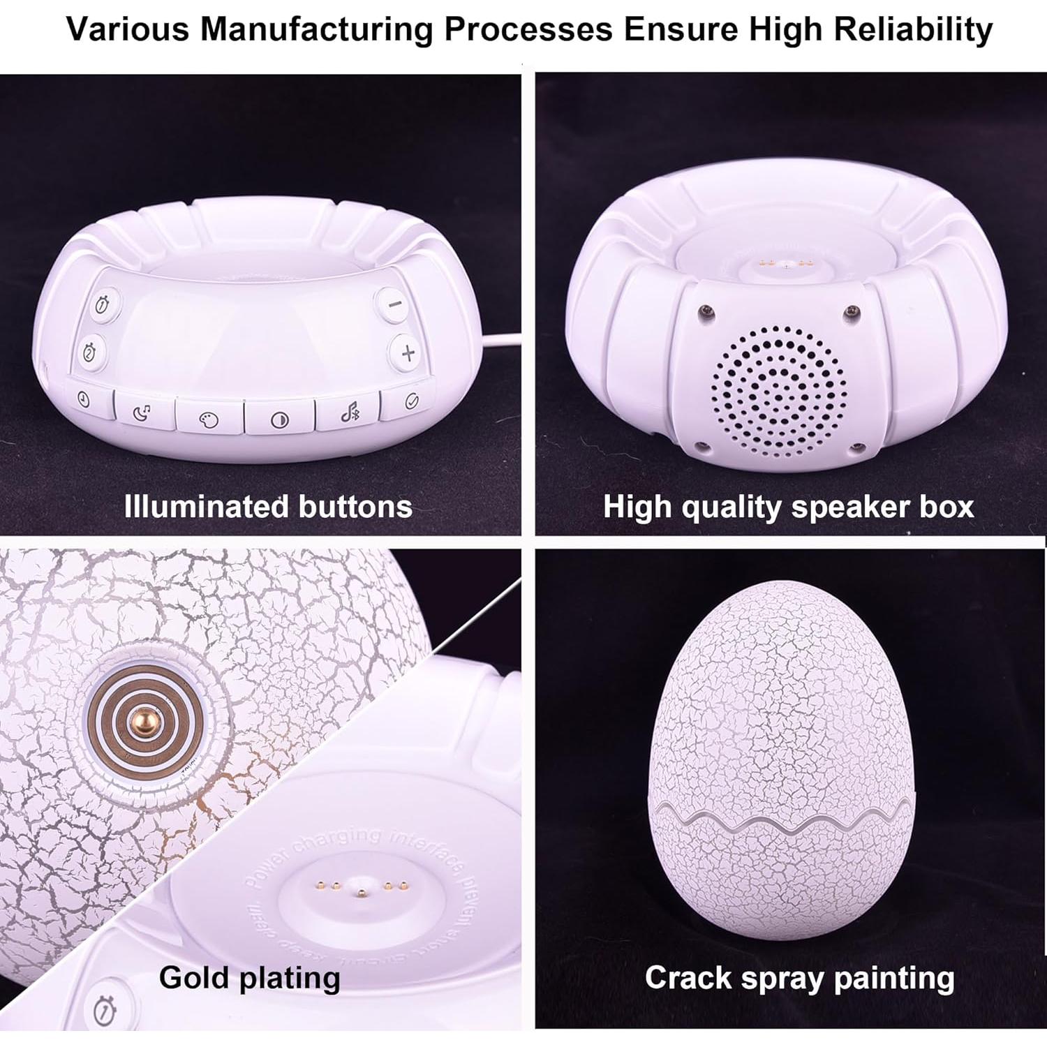 Reloj Despertador MTDYHY con Luz de Amanecer y Altavoz Bluetooth