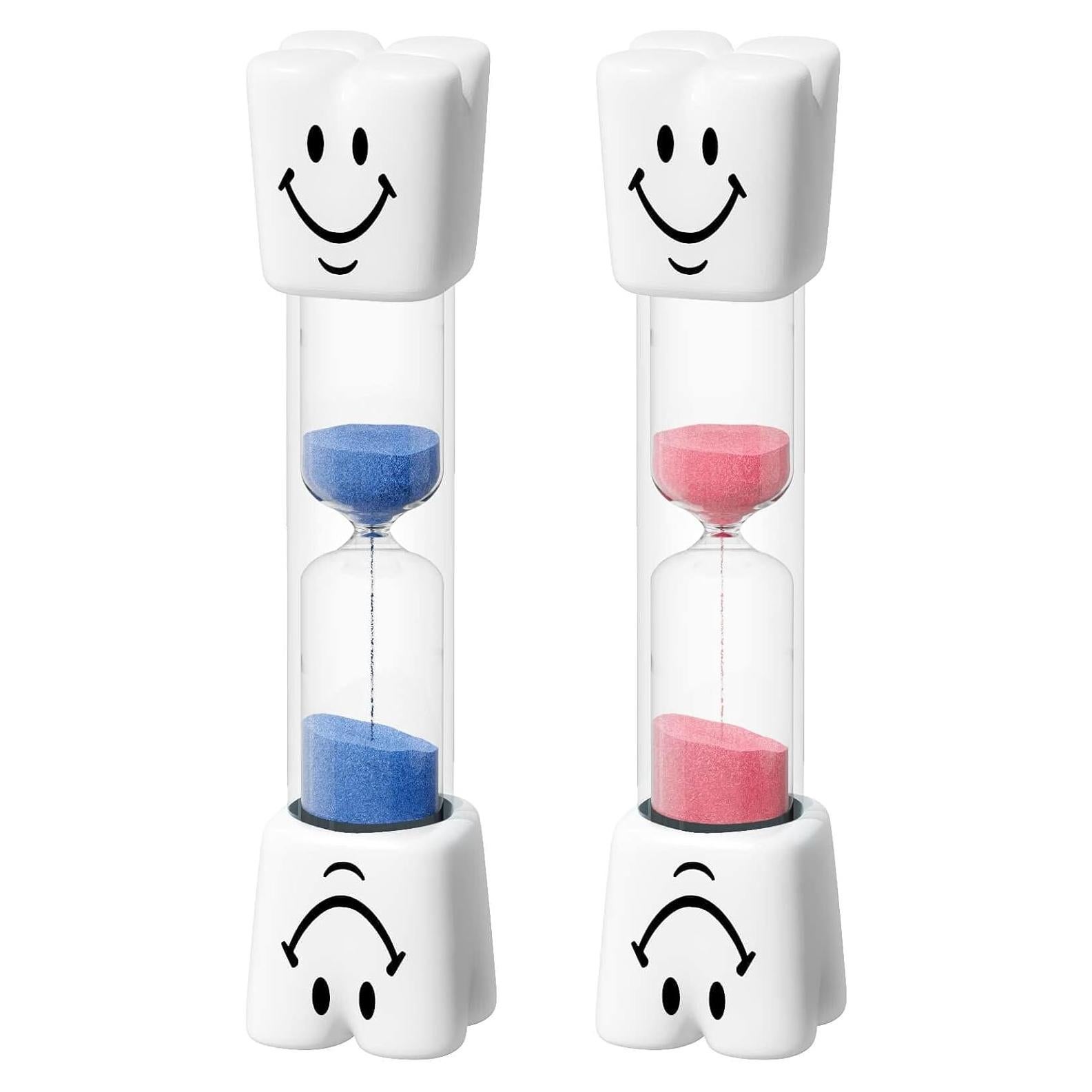 Reloj de Arena 2 Minutos YLTIMER para Niños - Set 2 Piezas