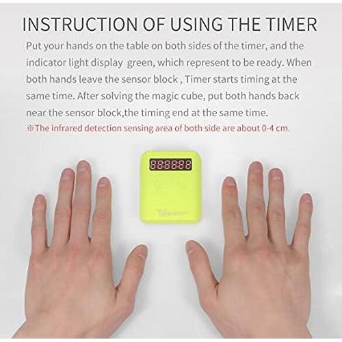 Temporizador YJ Cuberspeed Mini Infrarrojo Azul 81.9g