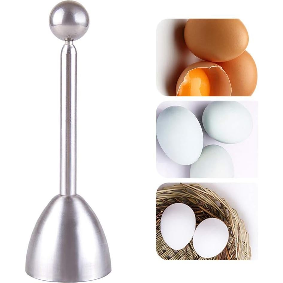 Cortador de Huevo Mayata 2PCS Acero Inoxidable 14.5cm