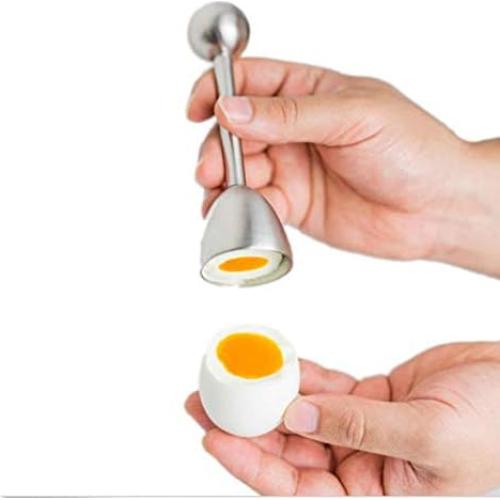 Cortador de Huevo Mayata 2PCS Acero Inoxidable 14.5cm