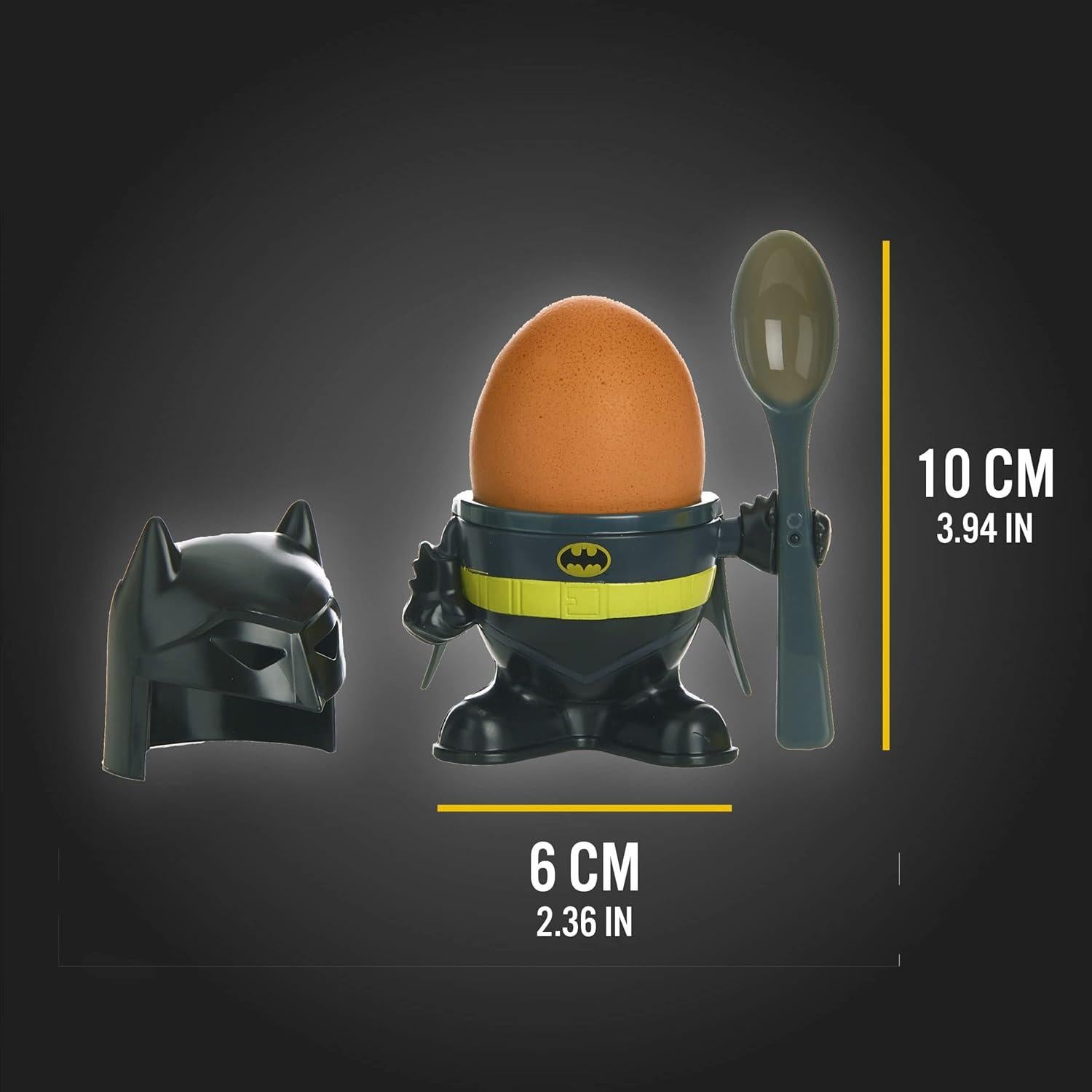 Juego de desayuno Batman Paladone - Taza, cuchara y cortador