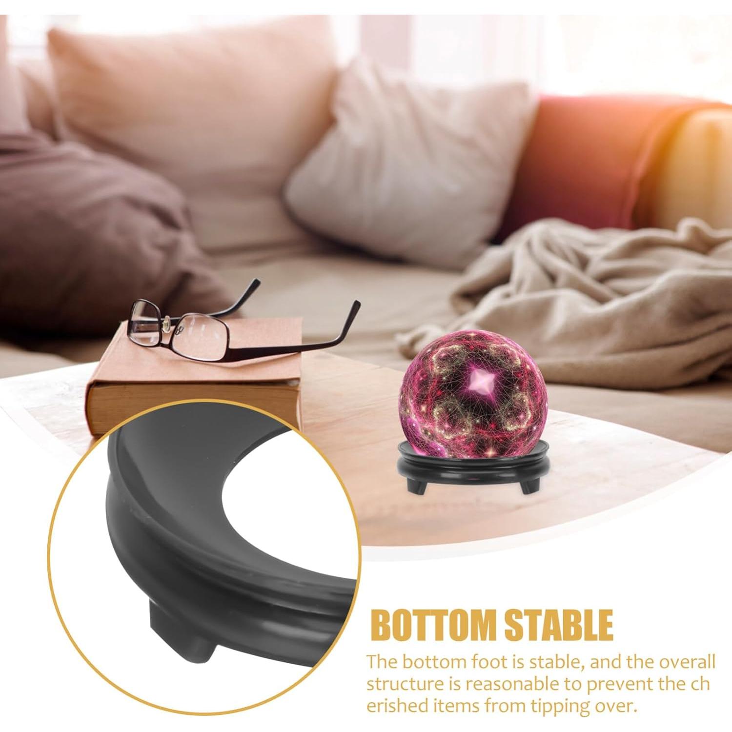 Soporte de Esfera Hemoton 6pcs Pedestal Decorativo Plástico