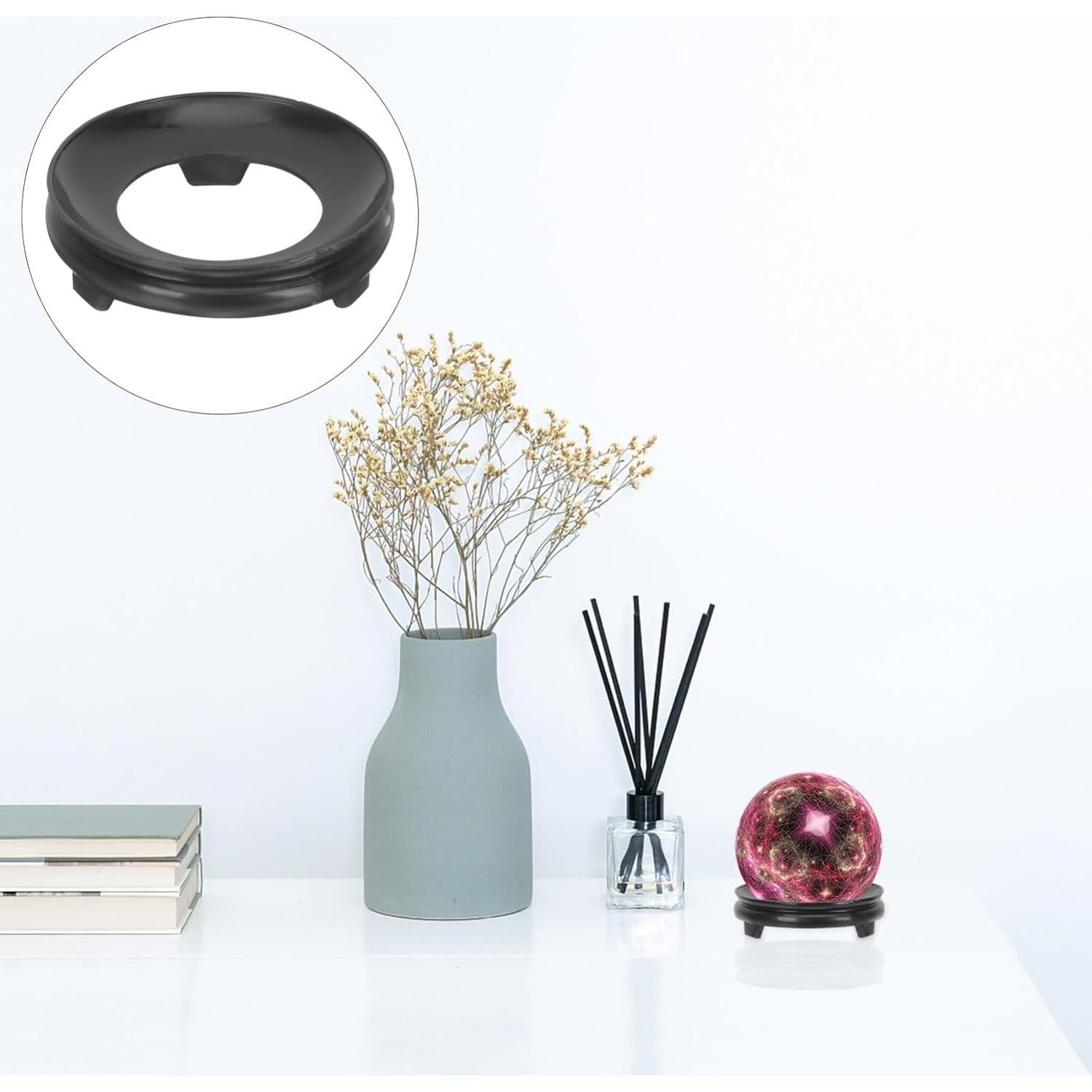 Soporte de Esfera Hemoton 6pcs Pedestal Decorativo Plástico