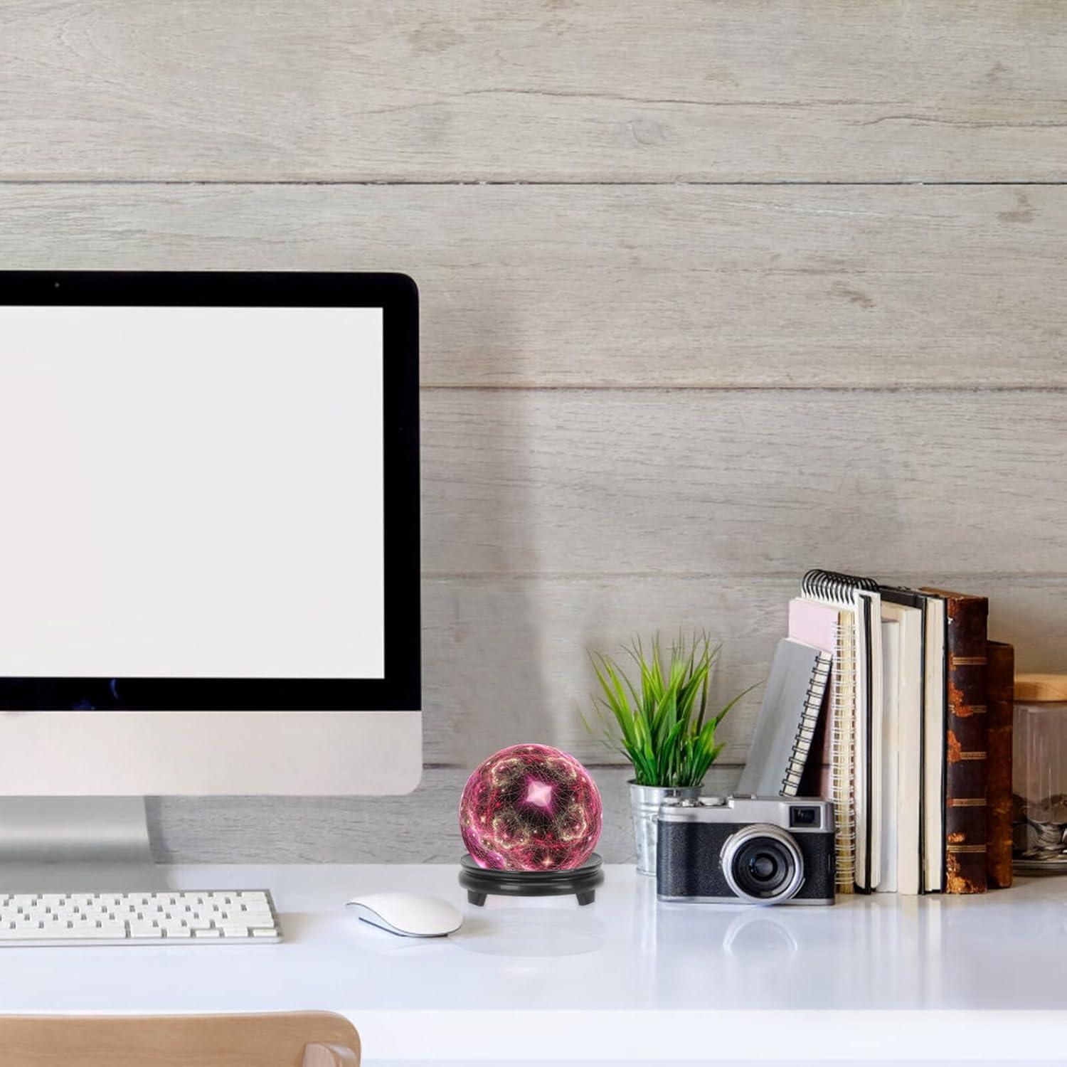 Soporte de Esfera Hemoton 6pcs Pedestal Decorativo Plástico