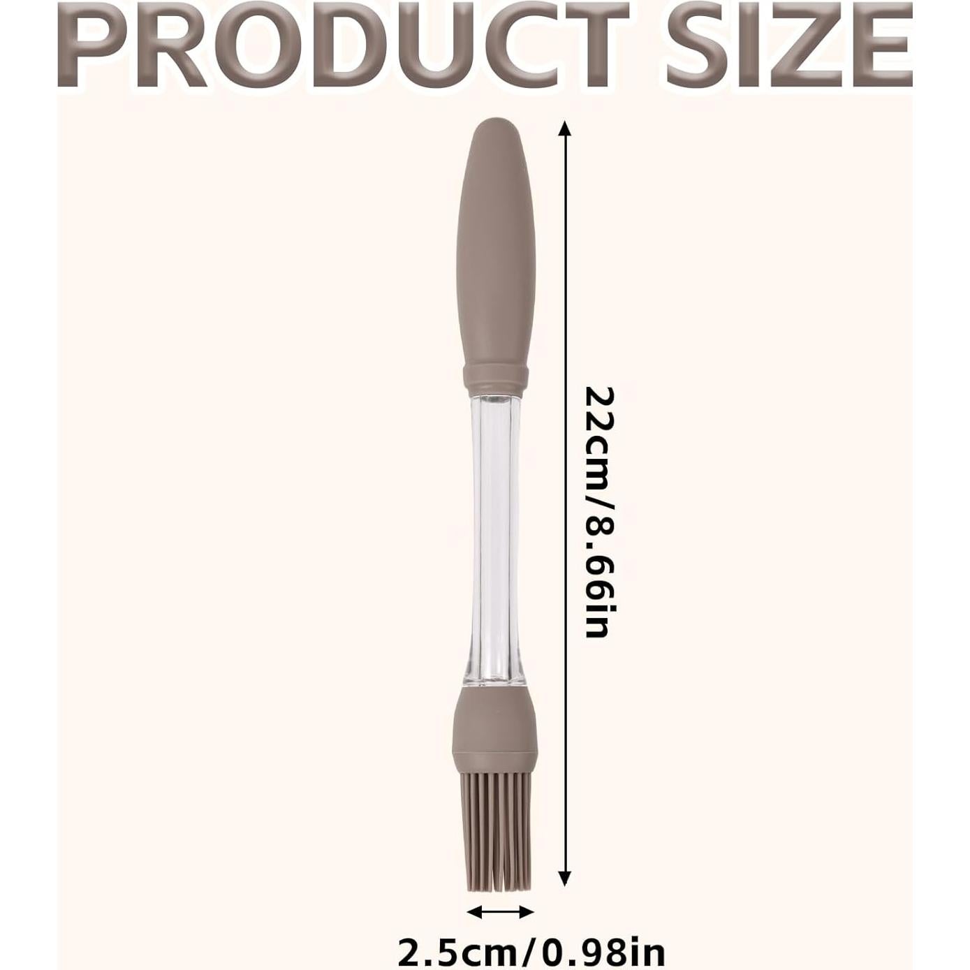 Set de 4 Brochas de Silicona Resistente al Calor Lyreh