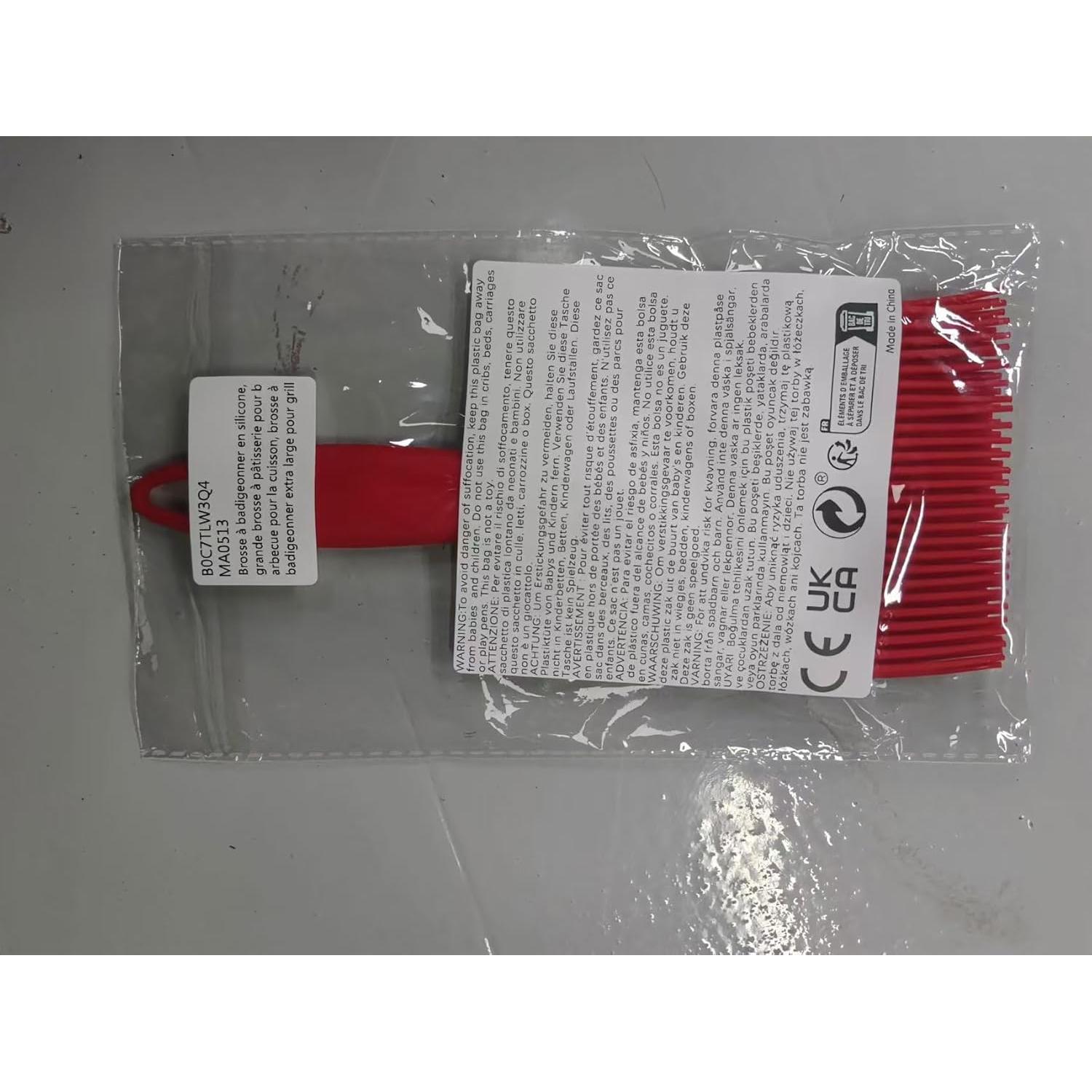 Brocha de Silicona Grande CANIPHA 21x9cm Resistente al Calor