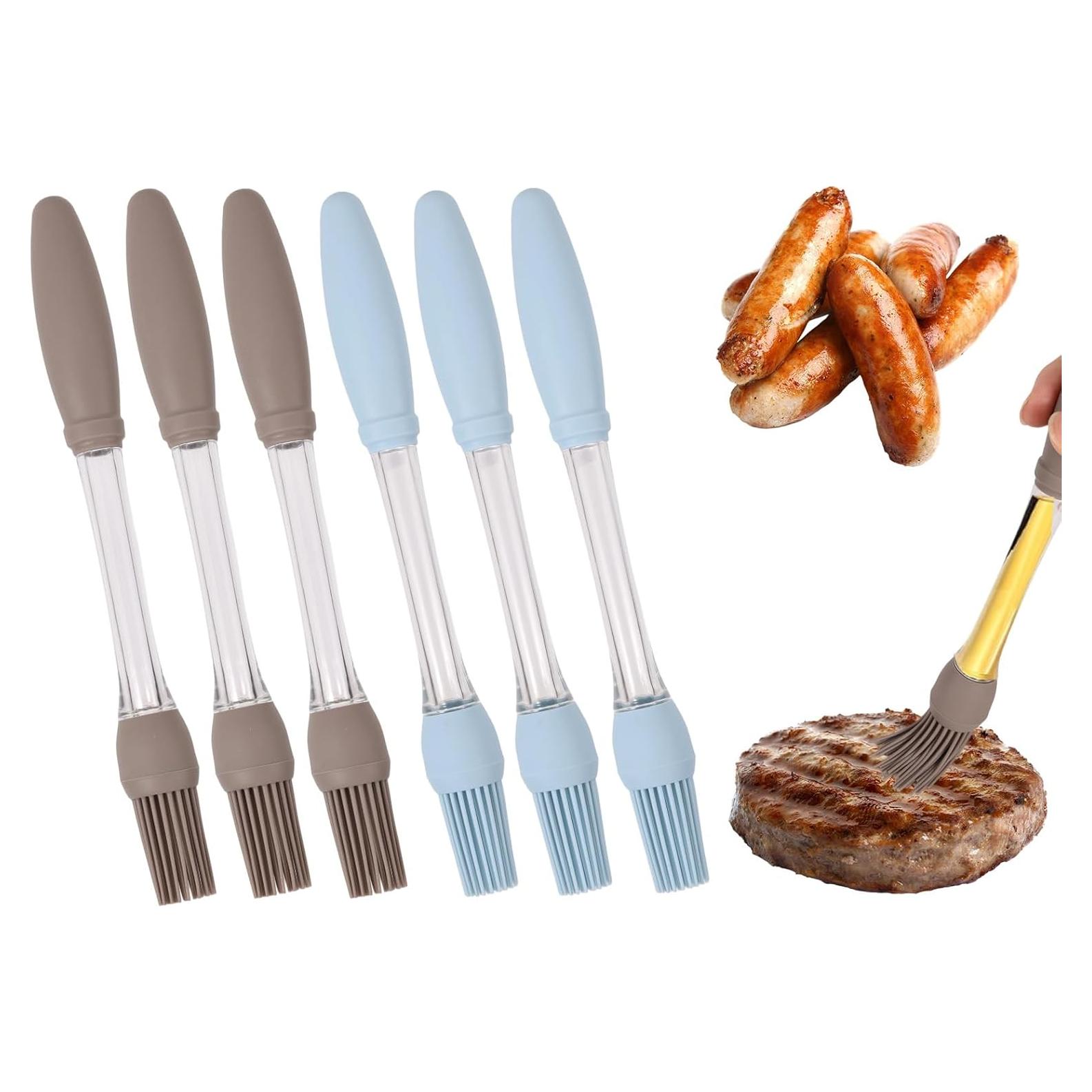 Juego de 6 brochas de cocina de silicona Lyreh resistentes al calor