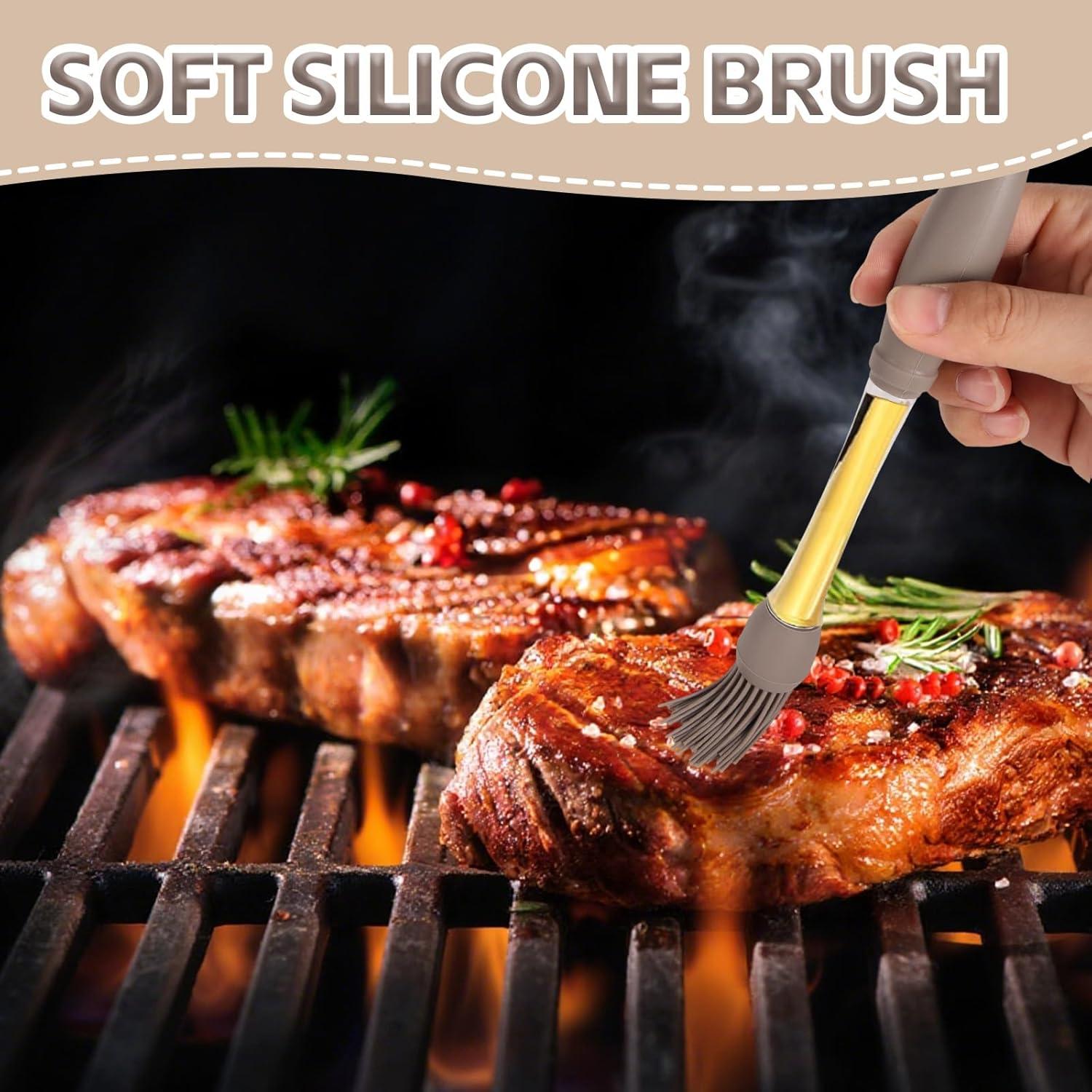 Juego de 6 brochas de cocina de silicona Lyreh resistentes al calor