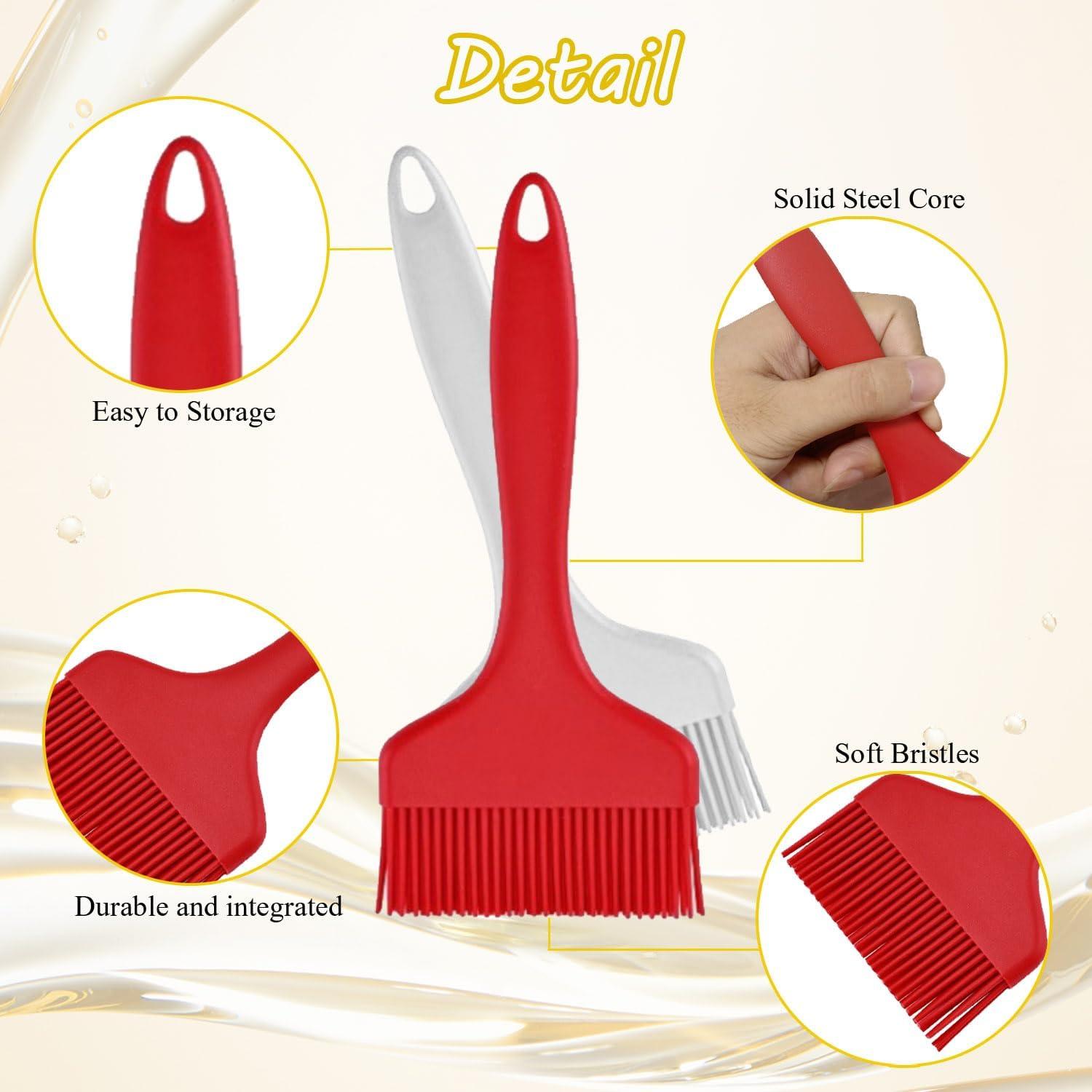 Brocha de Silicona Grande Limso 2 PCS Resistente al Calor