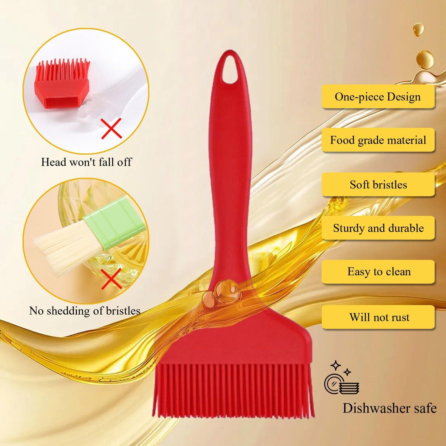 Brocha de Silicona Grande Limso 2 PCS Resistente al Calor