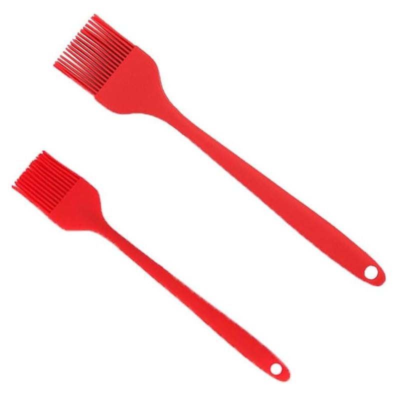 2 Piezas Brochas de Silicona LannuMet para Untar Salsas