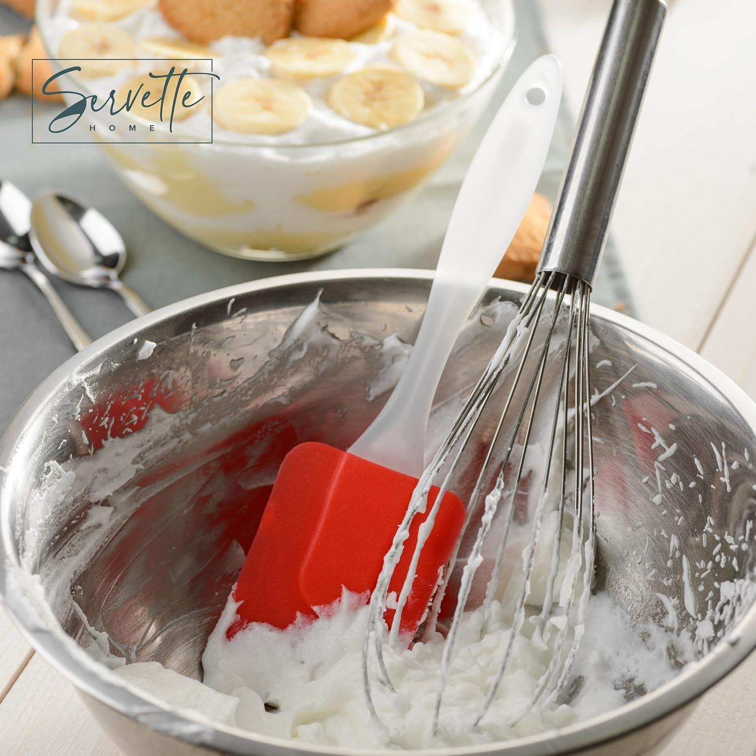 Conjunto de Espátulas y Brochas de Silicona Servette Home