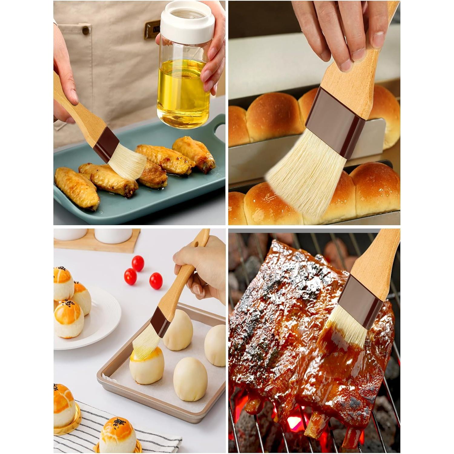 Cepillo de Repostería NXRACSH de Cerdas de Jabalí 1.5"