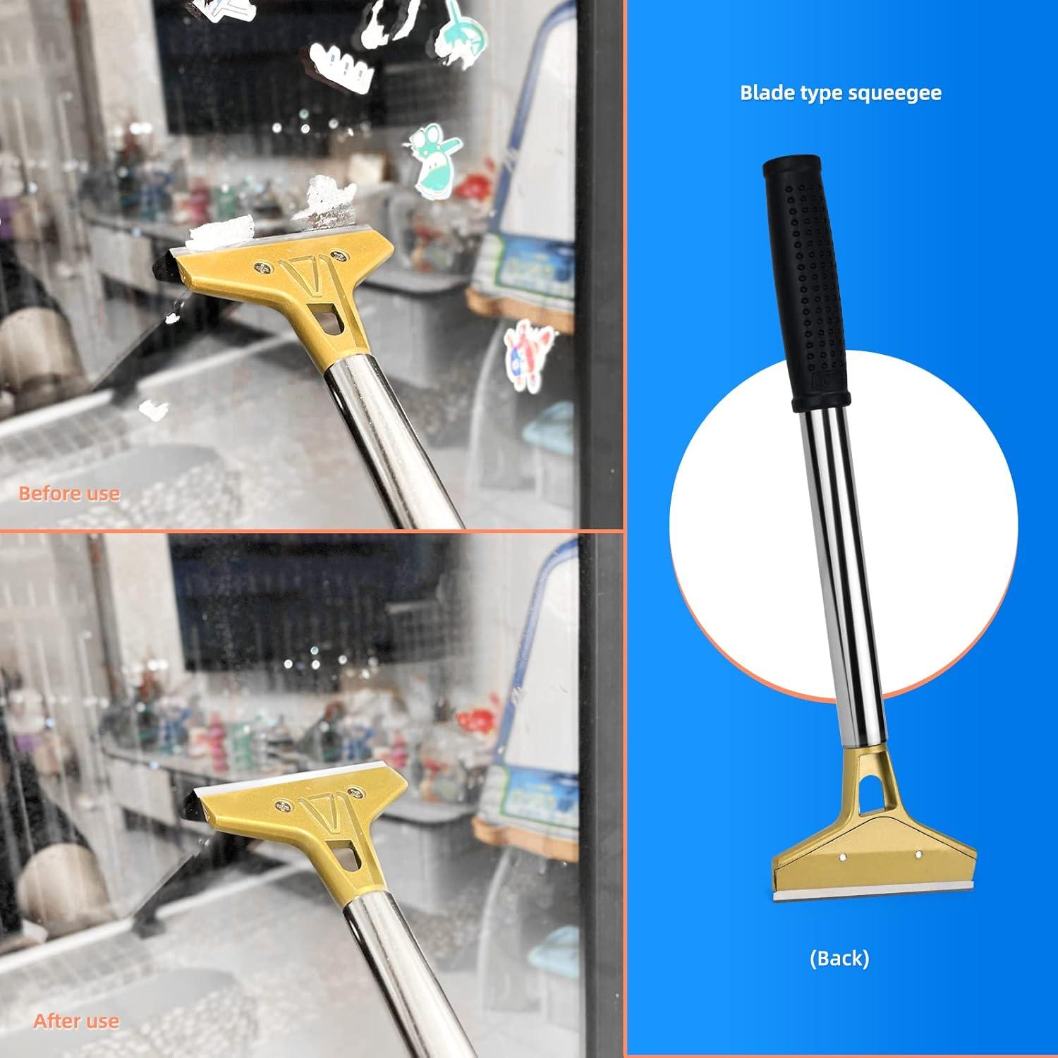 Raspador de Grill Plano Ehdis 4 Pulgadas con 10 Cuchillas