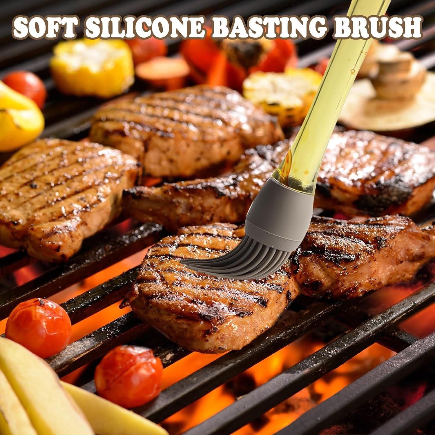 Brochas de Silicona para Basting Clapery - Paquete de 4