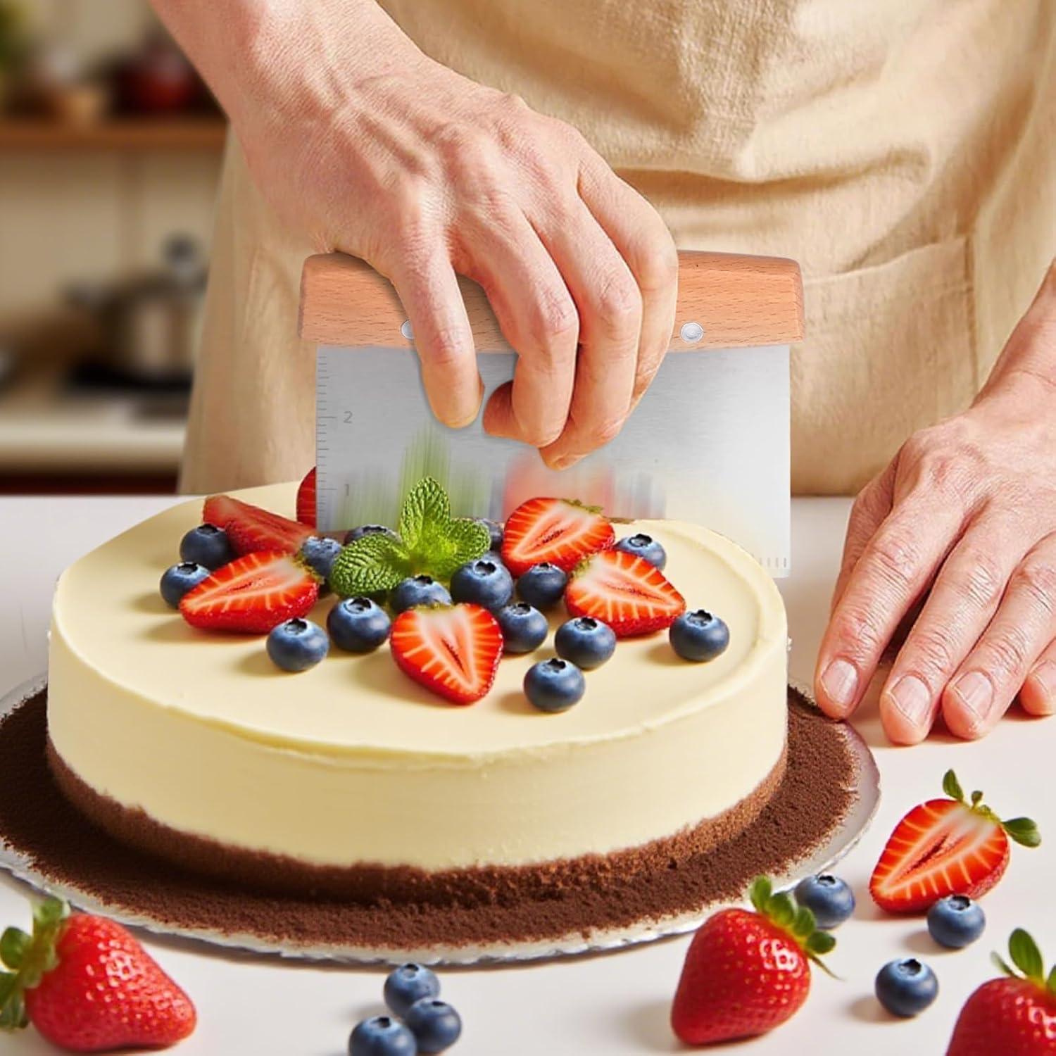 Raspador de Acero Inoxidable Flyisland para Plancha 0.25cm