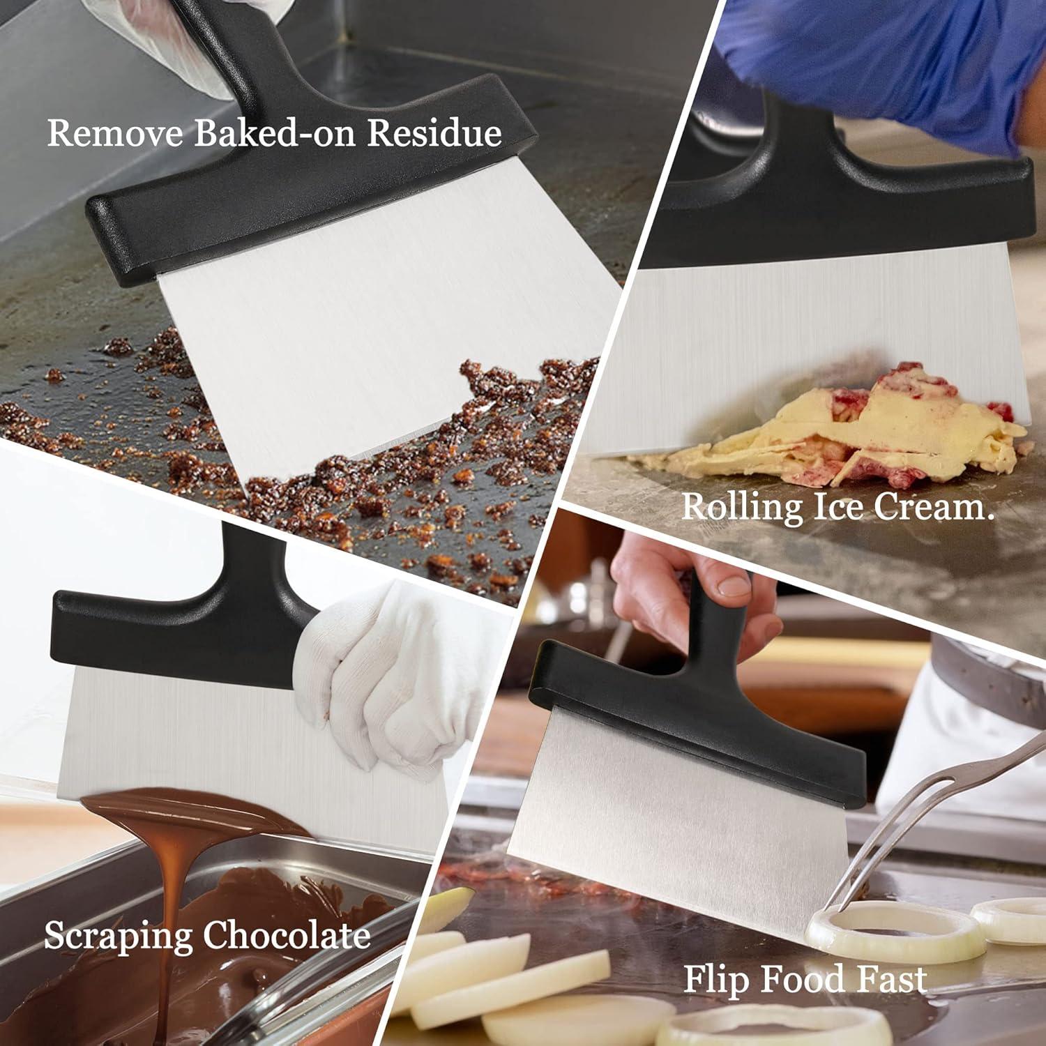 Raspador de Parrilla Acero Inoxidable Blackstone 16.3 cm