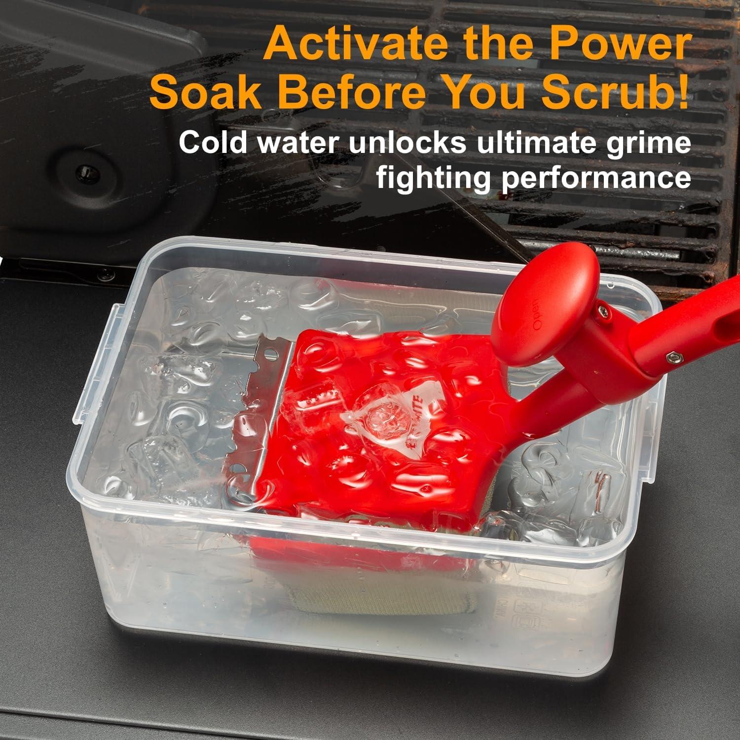 Cepillo Limpiador de Parrilla EEFINITE con Cabeza Reemplazable