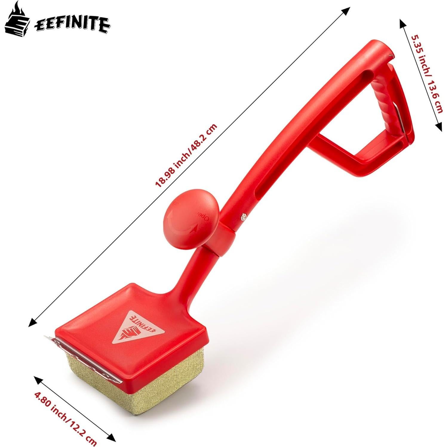 Cepillo Limpiador de Parrilla EEFINITE con Cabeza Reemplazable