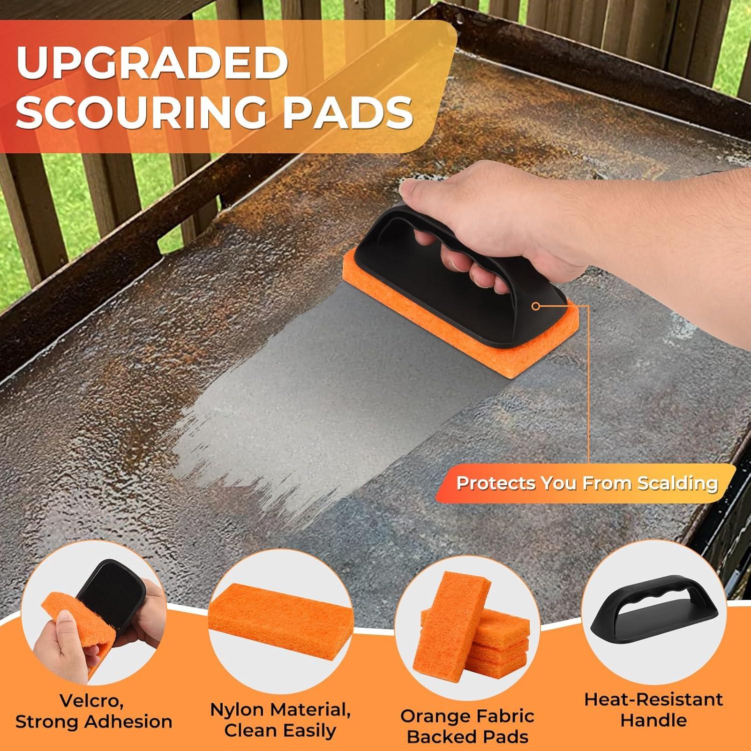 Kit de Limpieza para Plancha EWFEN - Raspador, Almohadillas y Mangos