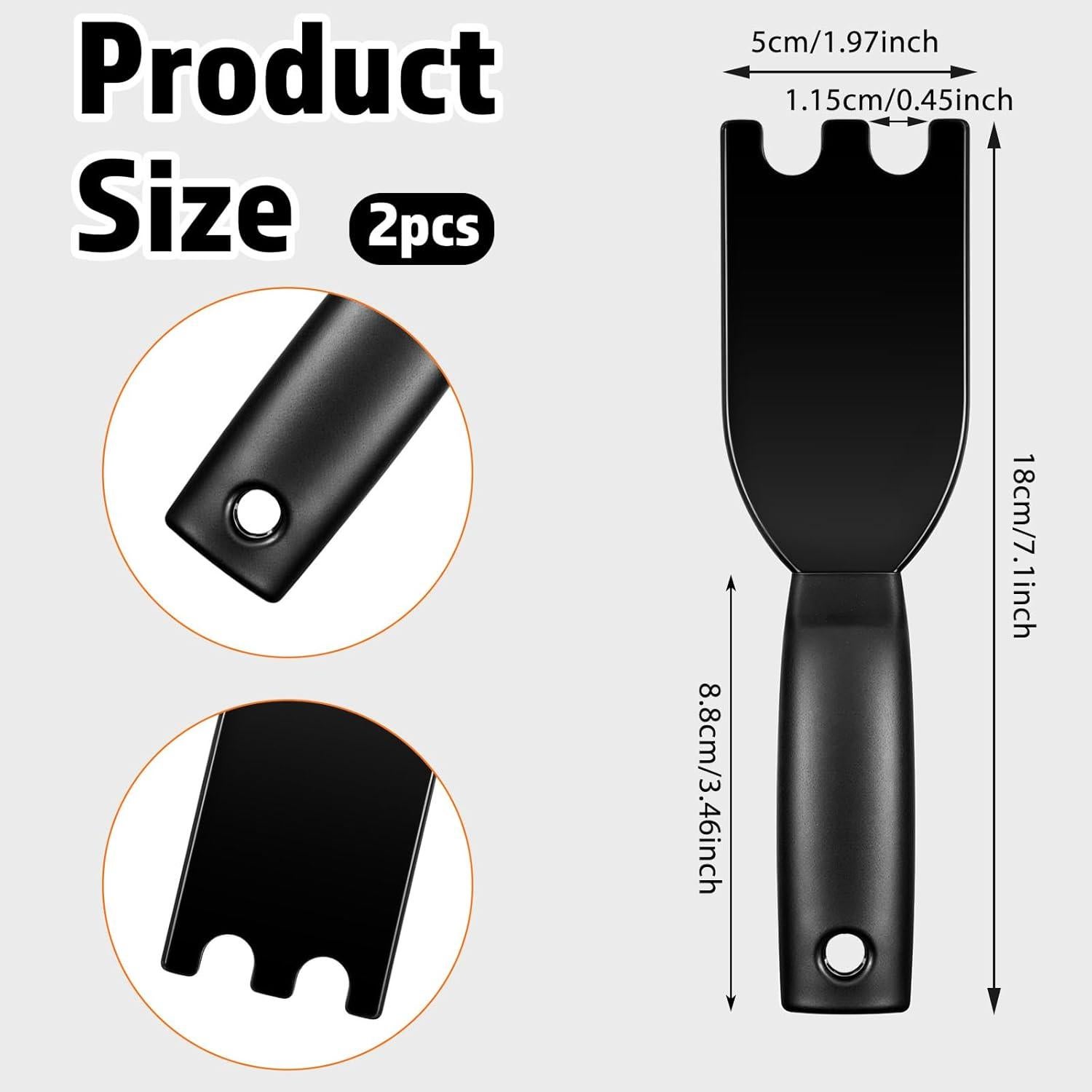 Raspador de Parrilla 2 Piezas Nogeqi Antiadherente Resistente al Calor