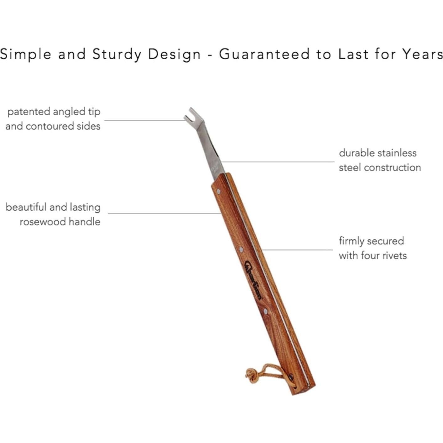 Herramienta de Limpieza de Parrillas CharGon Acero Inoxidable