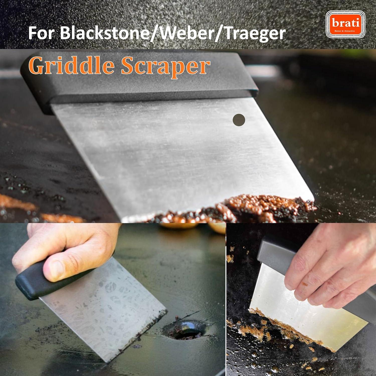 Raspador de Plancha Brati para Superficie Plana 15.24x10.16cm
