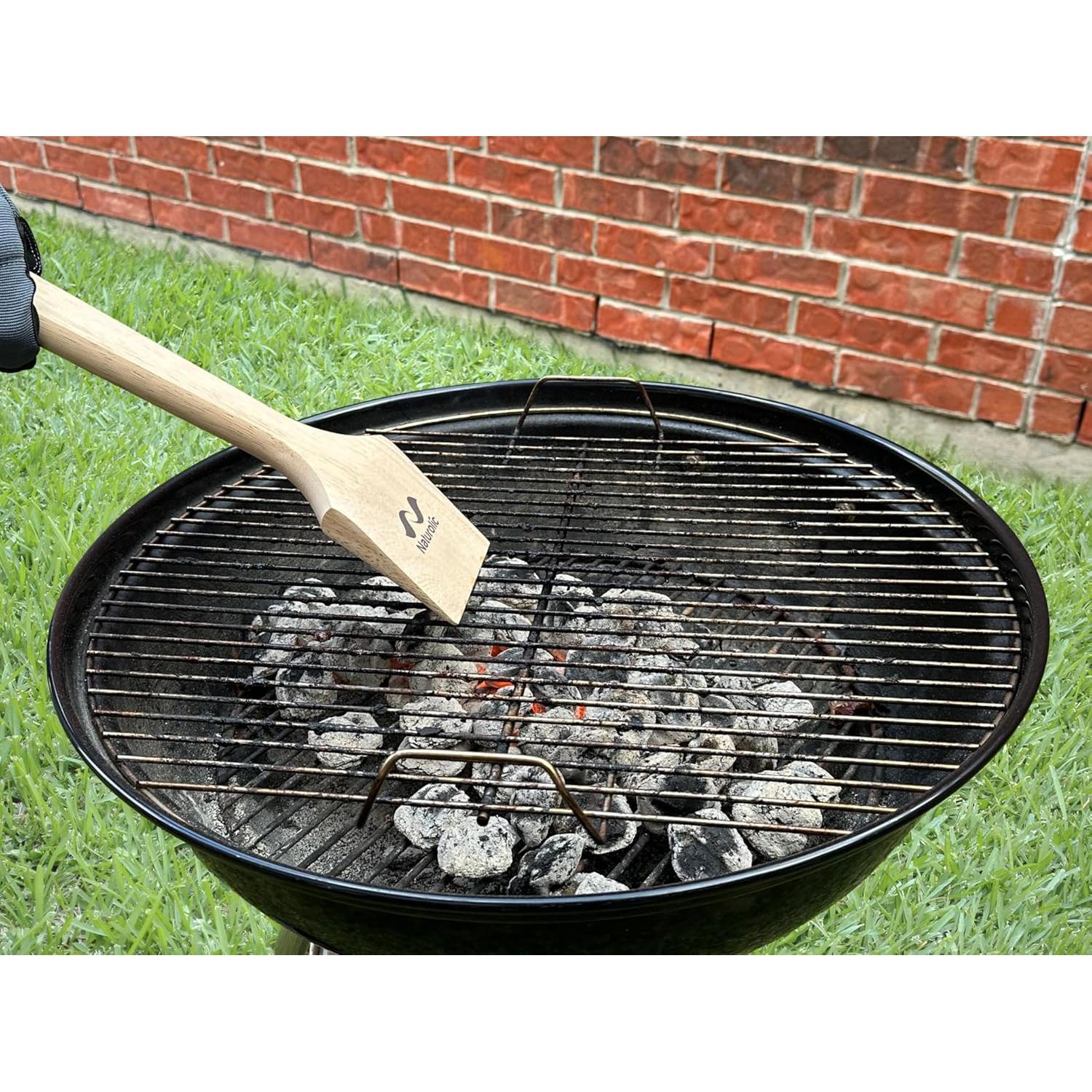 Raspador de Parrilla de Madera Ecológico Naturolic 35.5 cm