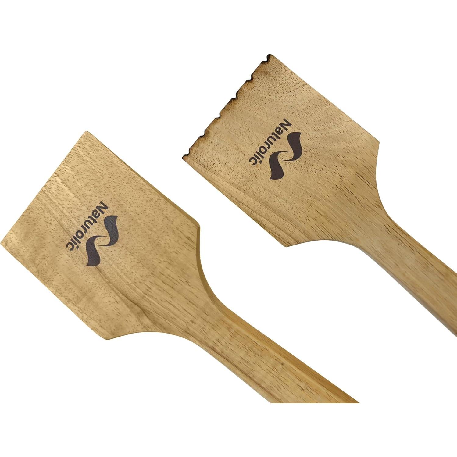 Raspador de Parrilla de Madera Ecológico Naturolic 35.5 cm