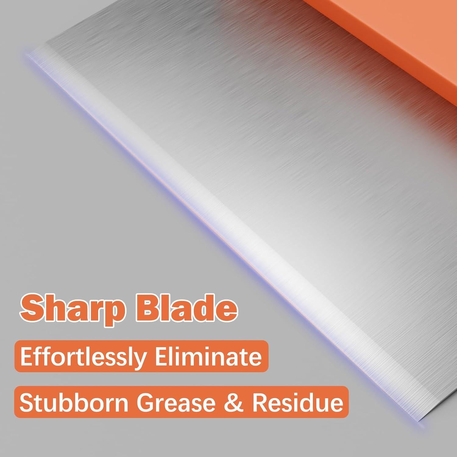 Raspador de Plancha LEIFENY Acero Inoxidable 260g Multifuncional