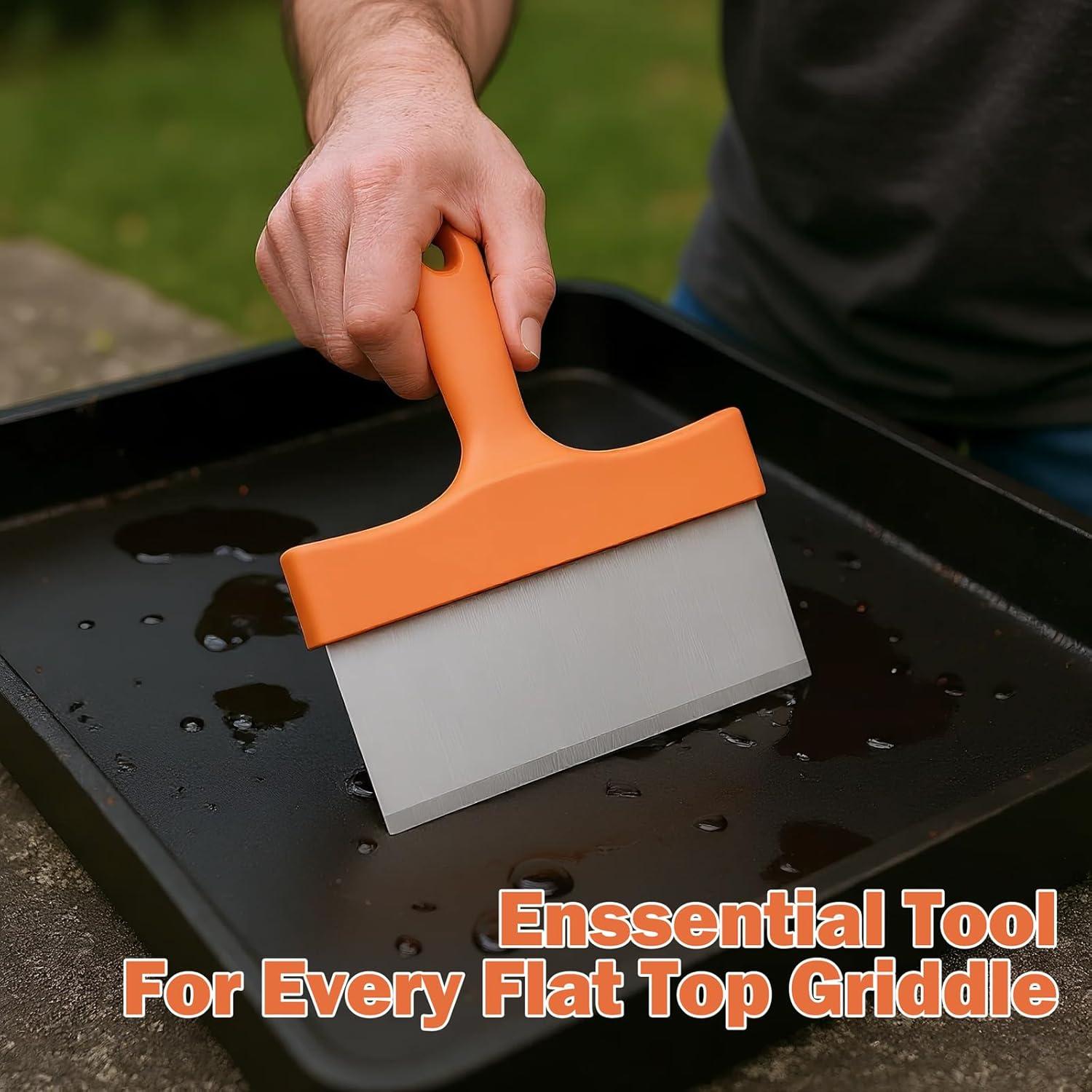 Raspador de Plancha LEIFENY Acero Inoxidable 260g Multifuncional