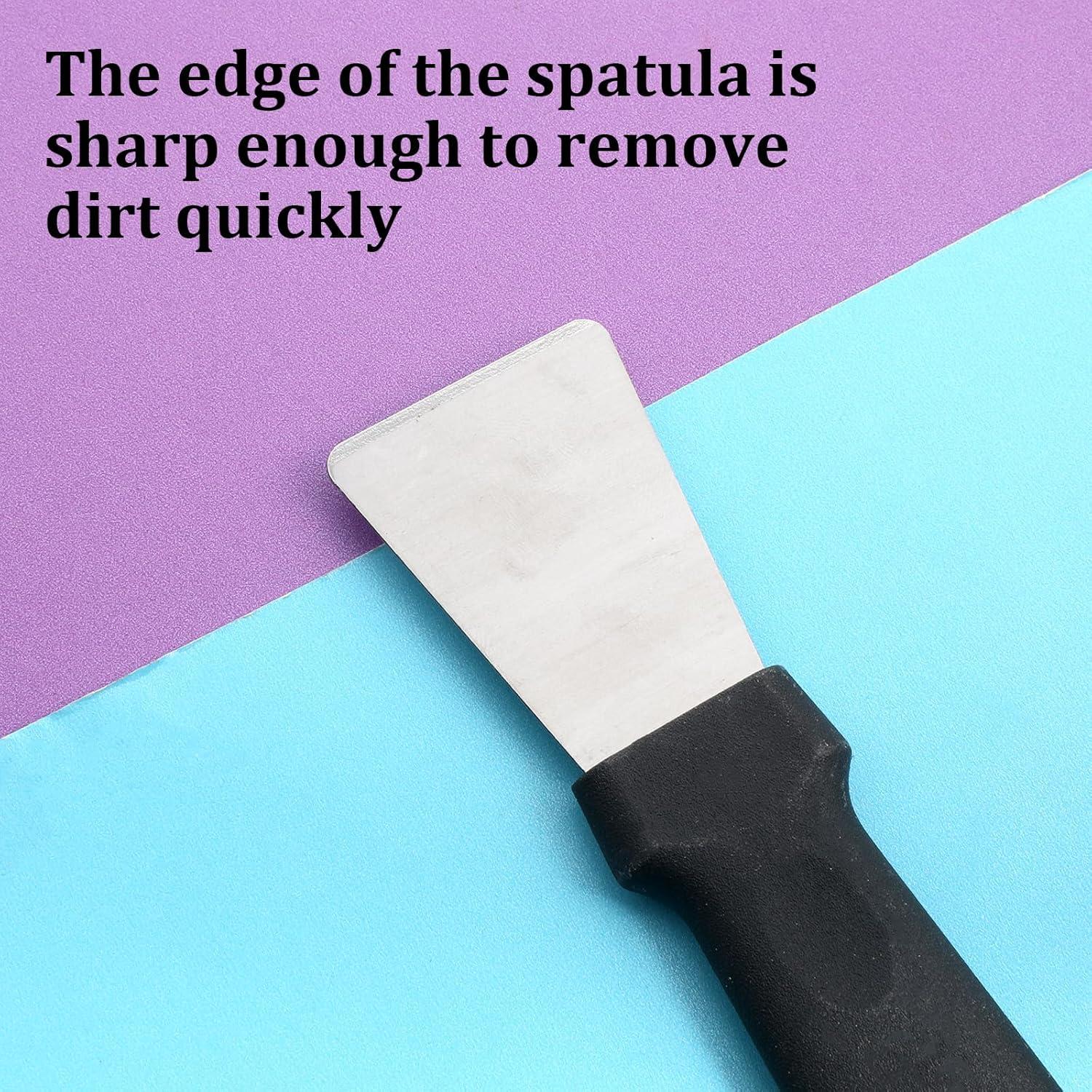 2 Raspadores de Acero Inoxidable Eldraqth para Limpieza