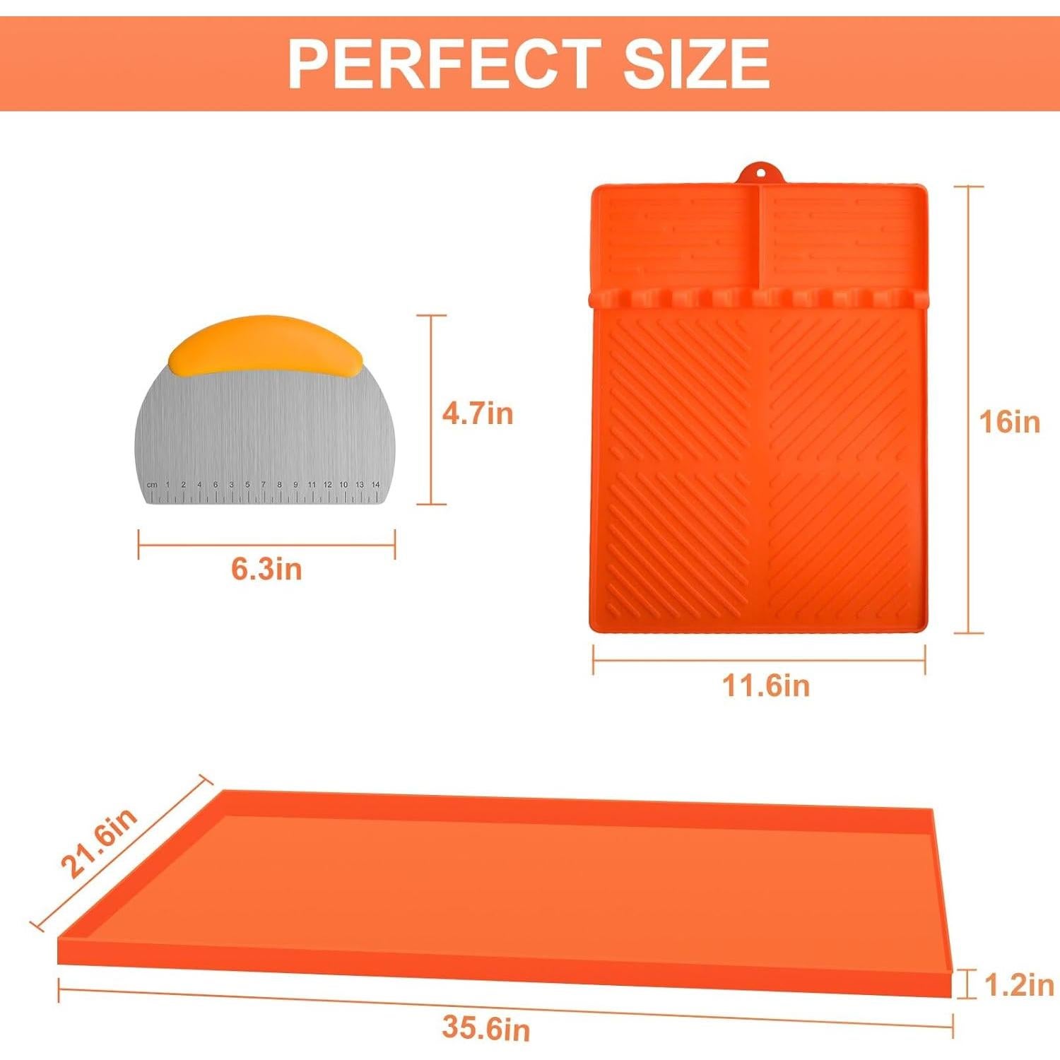 Cubierta de Silicona Audoyon 36" para BBQ con Raspador