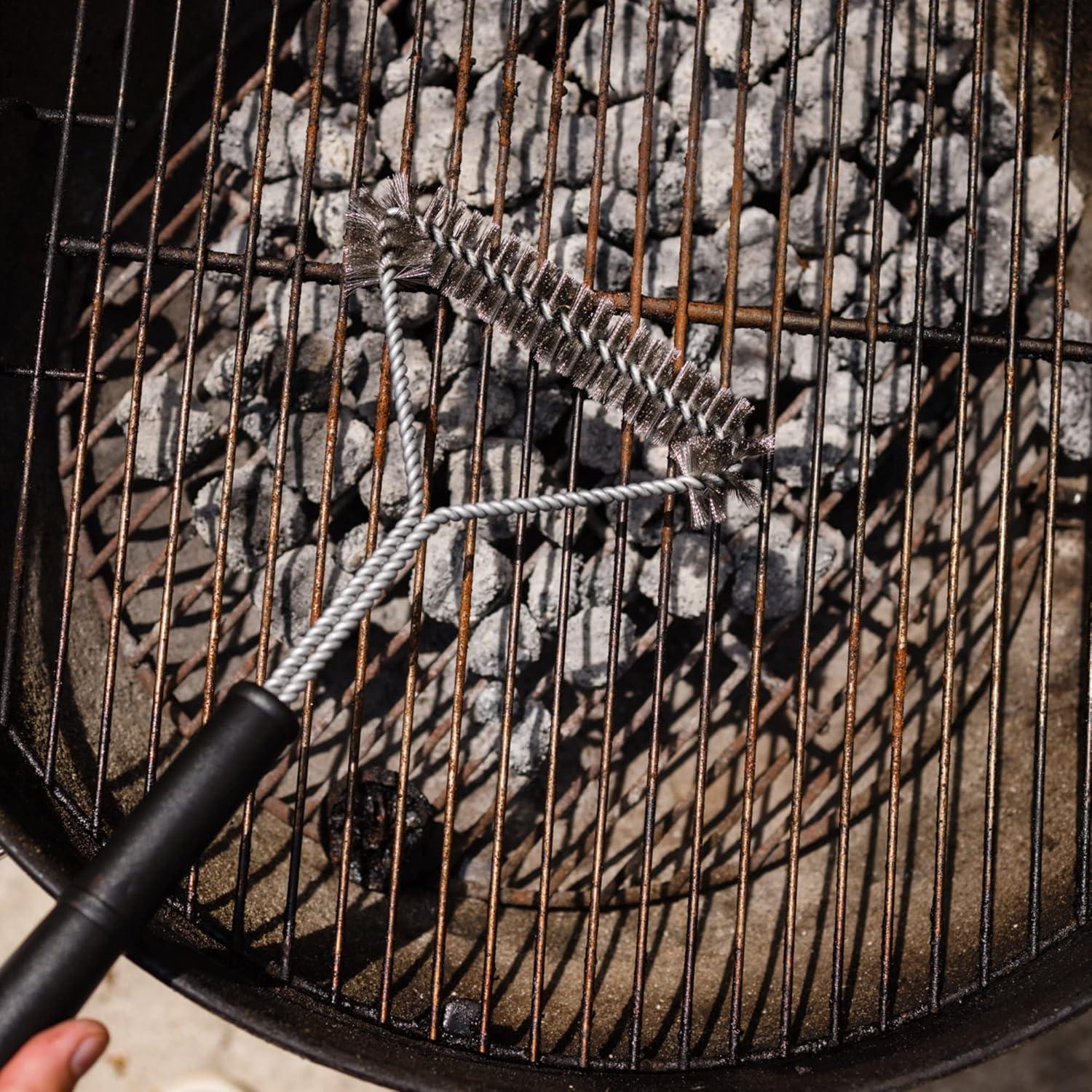 Cepillo para Parrilla Chef Craft 45.72 cm Acero Inoxidable