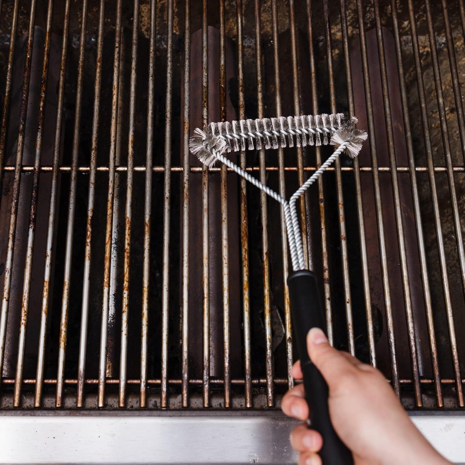 Cepillo para Parrilla Chef Craft 45.72 cm Acero Inoxidable