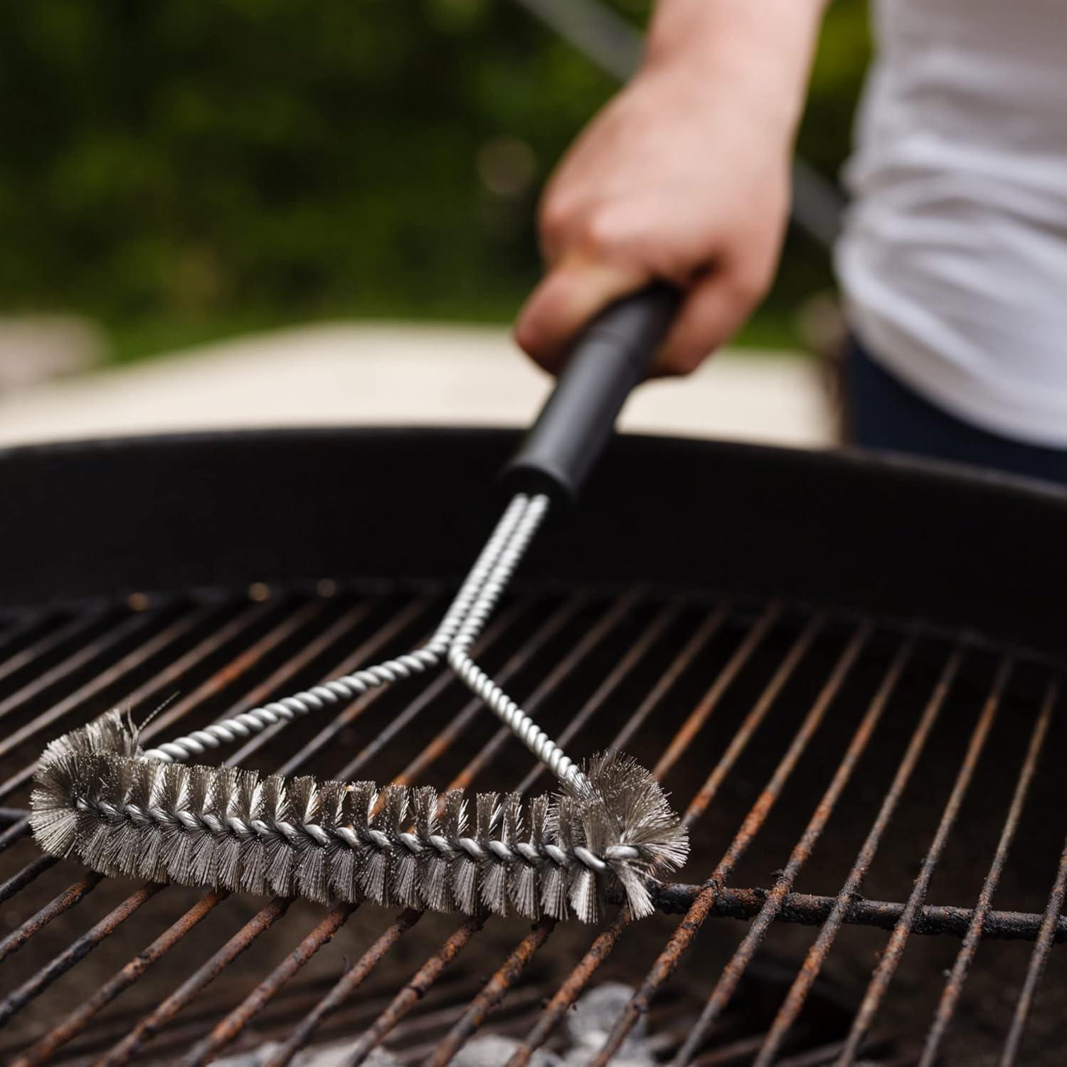 Cepillo para Parrilla Chef Craft 45.72 cm Acero Inoxidable