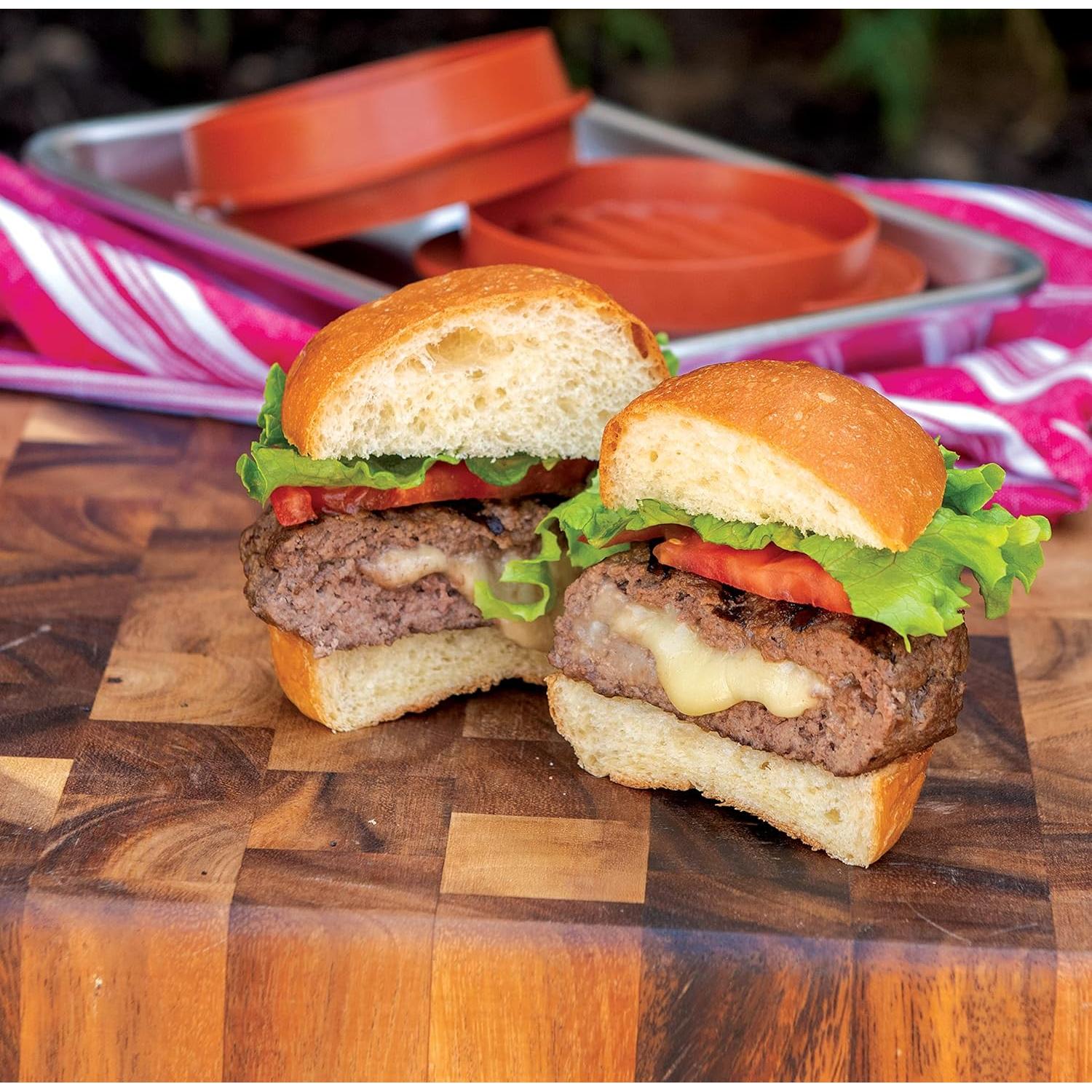 Molde para Hamburguesas Rellenas Nordic Ware 365 - Plástico Duradero