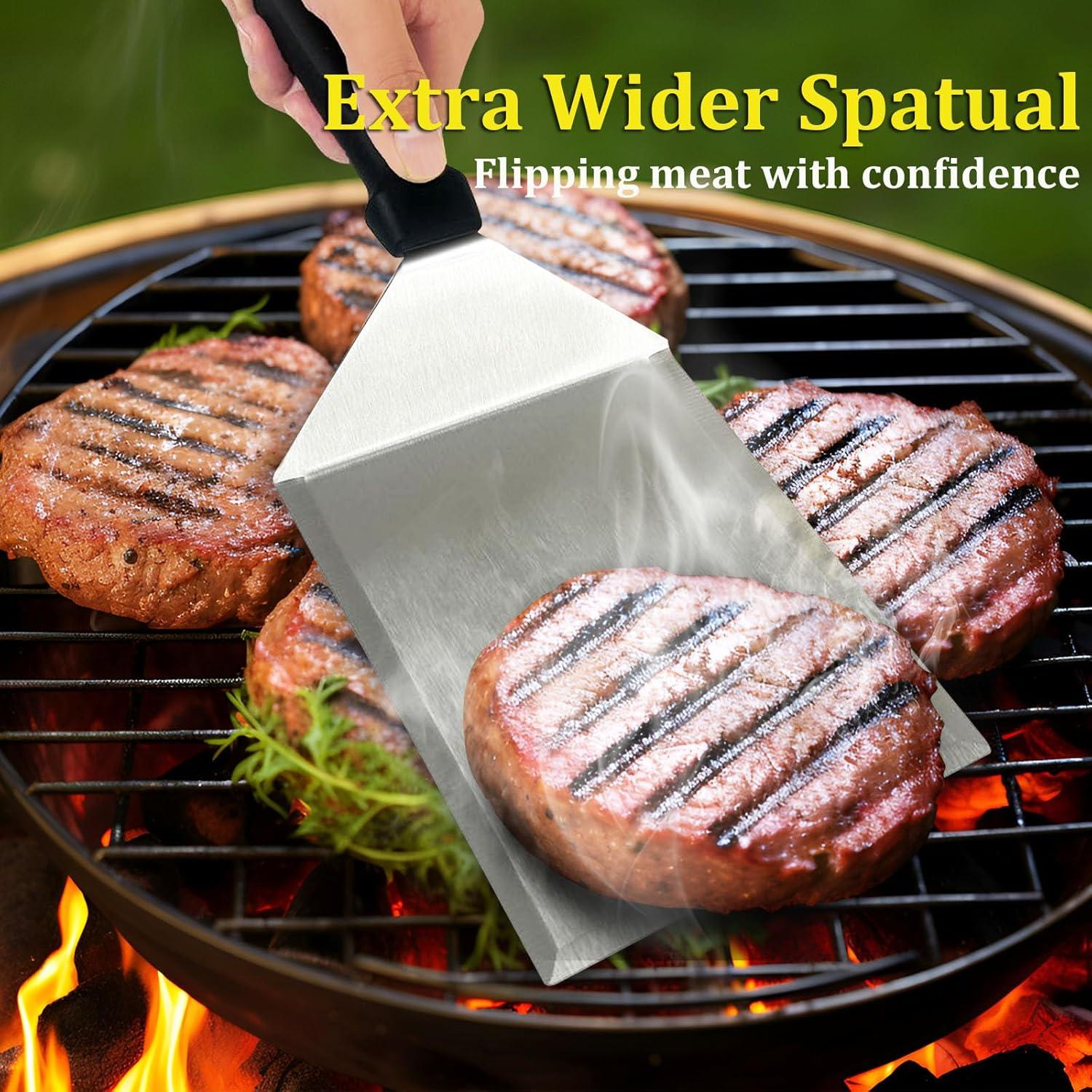 Juego de Prensa para Hamburguesas Vynpidu 6PCS Hierro Fundido