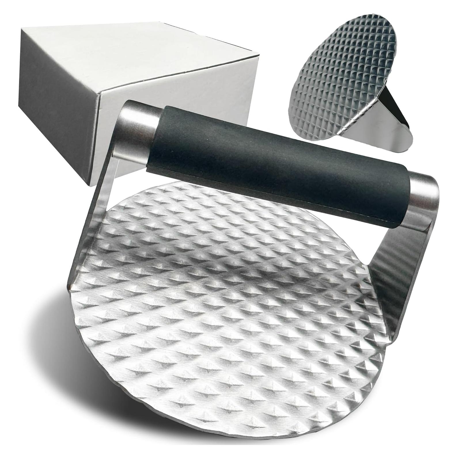 Prensa de Hamburguesas Acero Inoxidable 304 VOUSXLLEZ 14 cm