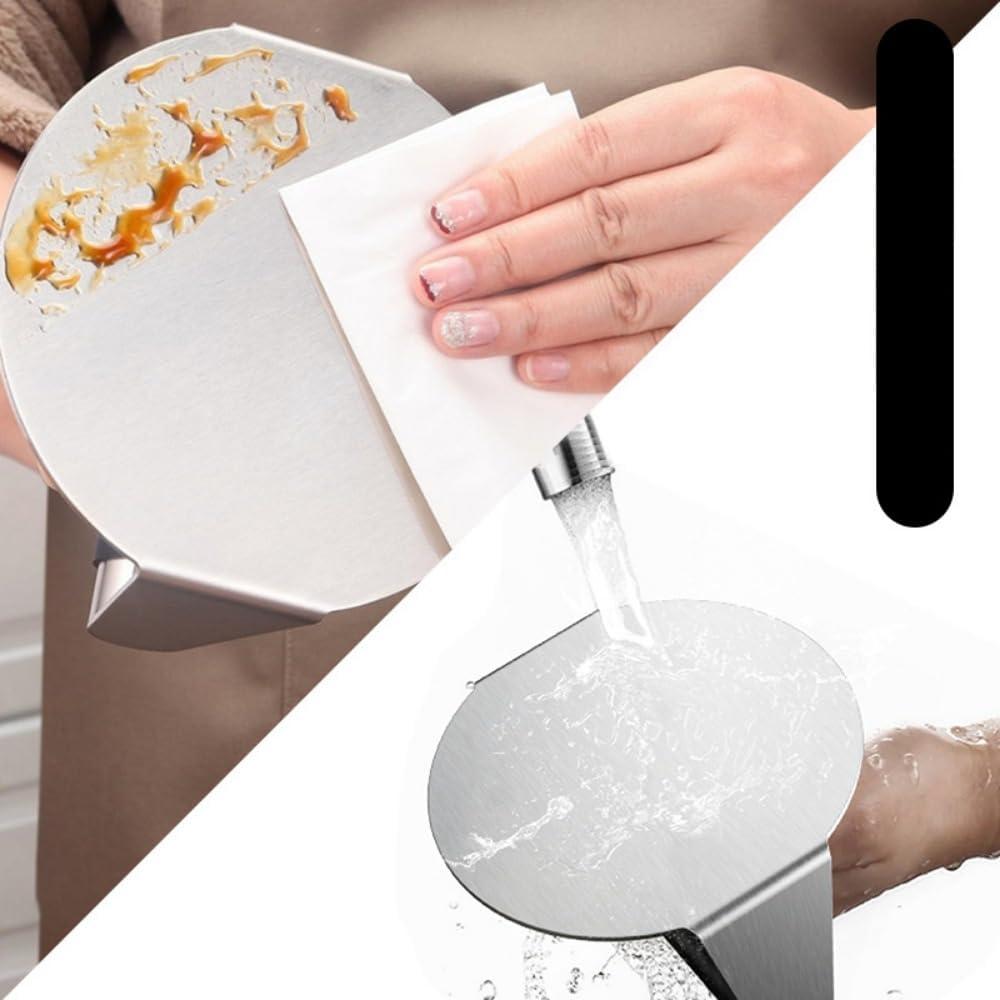 Prensa de Hamburguesas NVLIKNA Acero Inoxidable 13.97 cm Antiadherente